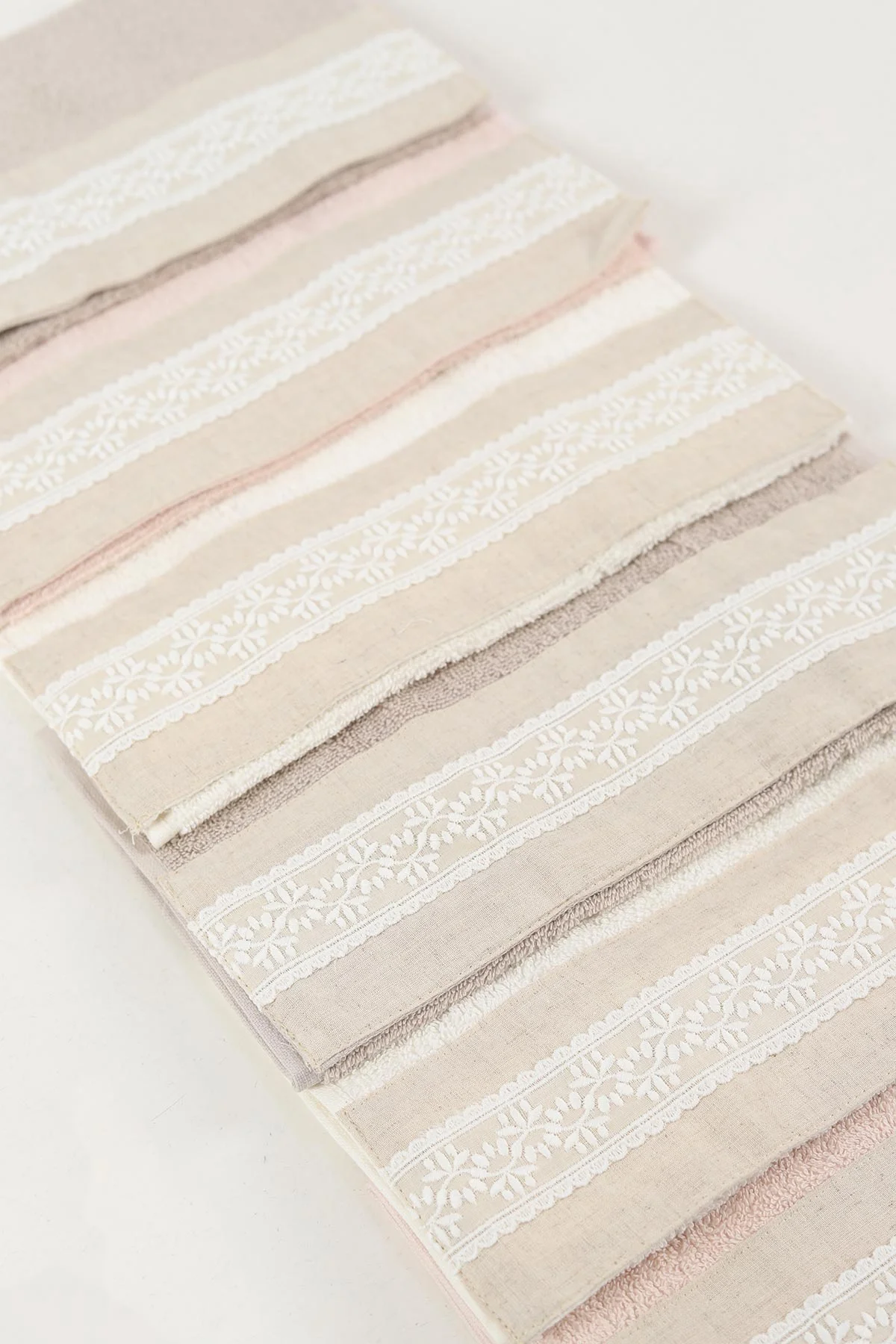 Nurpak 30x50 Cm Tuana Keten Güpürlü Mutfak Havlusu 6'lı 446597