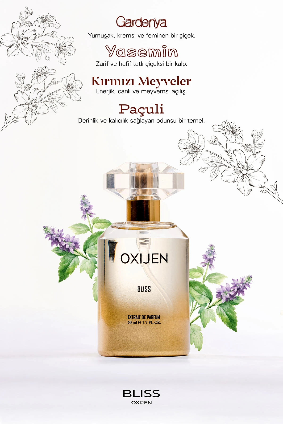 Oxijen Bliss ( GCCI FLRA BY GCCI MUADİLİ )50 ml Kadın Parfüm 372806