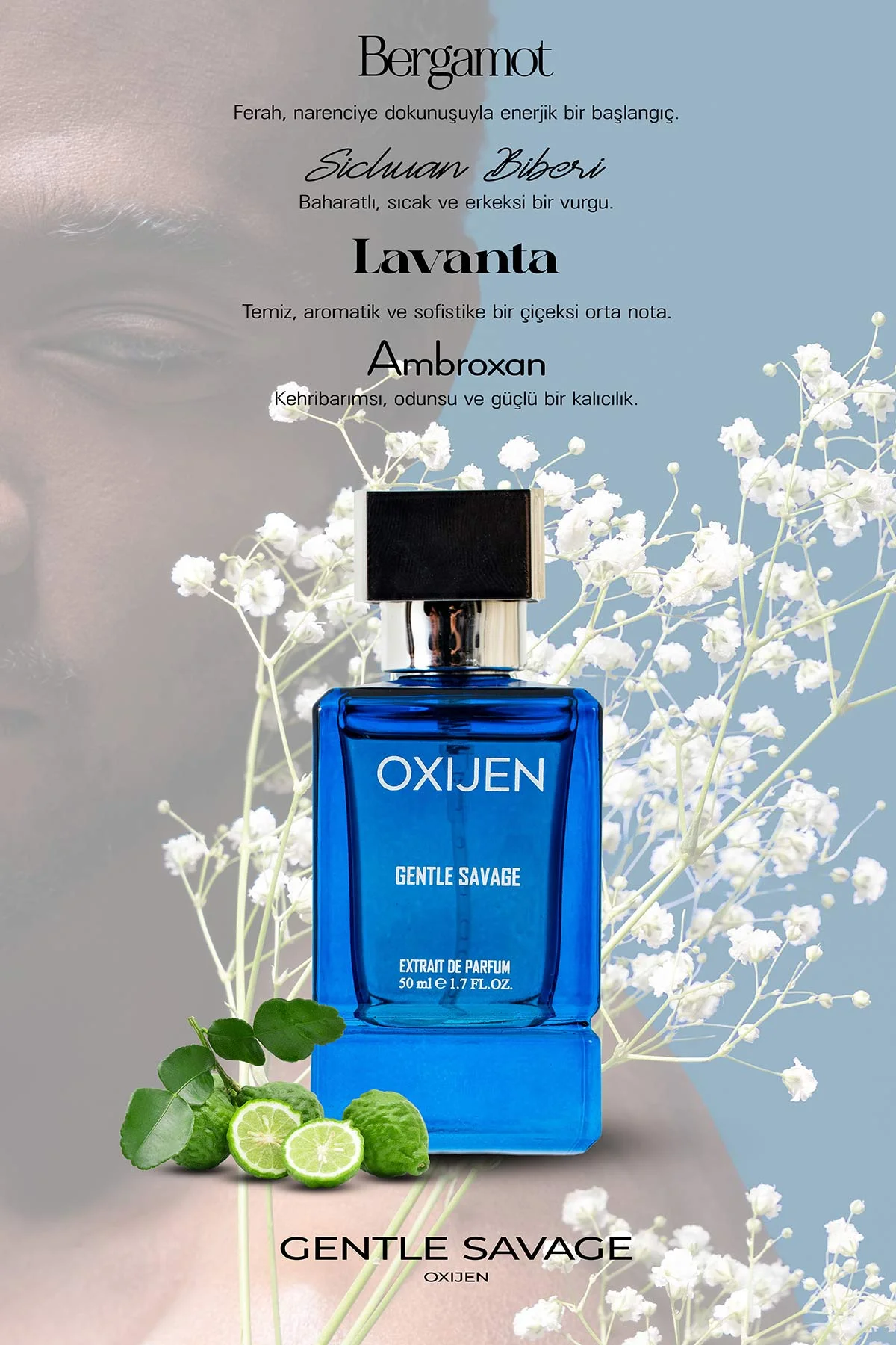 Oxijen Gentle Savage ( CHRSTAN DIOR SAVGE MUADİLİ ) 50 ml Erkek Parfüm 374691