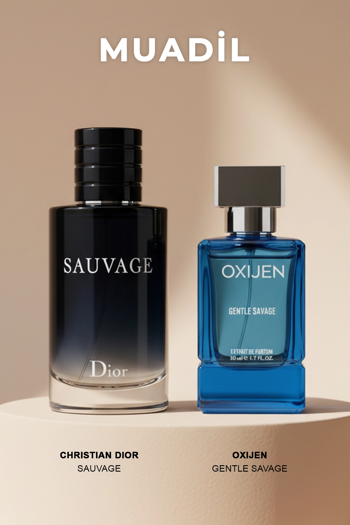 Oxijen Gentle Savage ( CHRSTAN DIOR SAVGE MUADİLİ ) 50 ml Erkek Parfüm 374691
