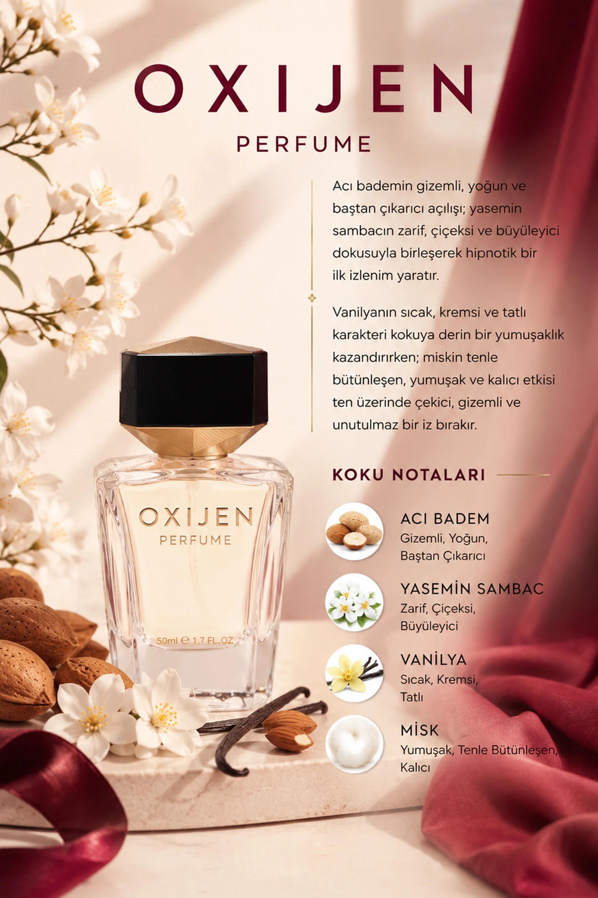 Oxijen K10 ( 50 ml ) Kadın Parfüm 470129