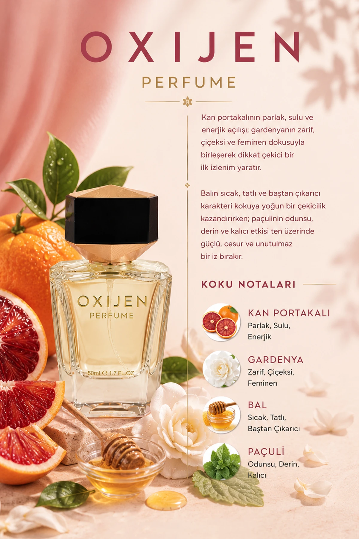 Oxijen K12 ( 50 ml ) Kadın Parfüm 470131