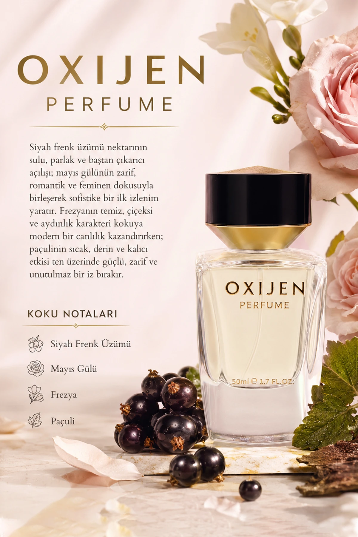 Oxijen K15 ( 50 ml ) Kadın Parfüm 470134