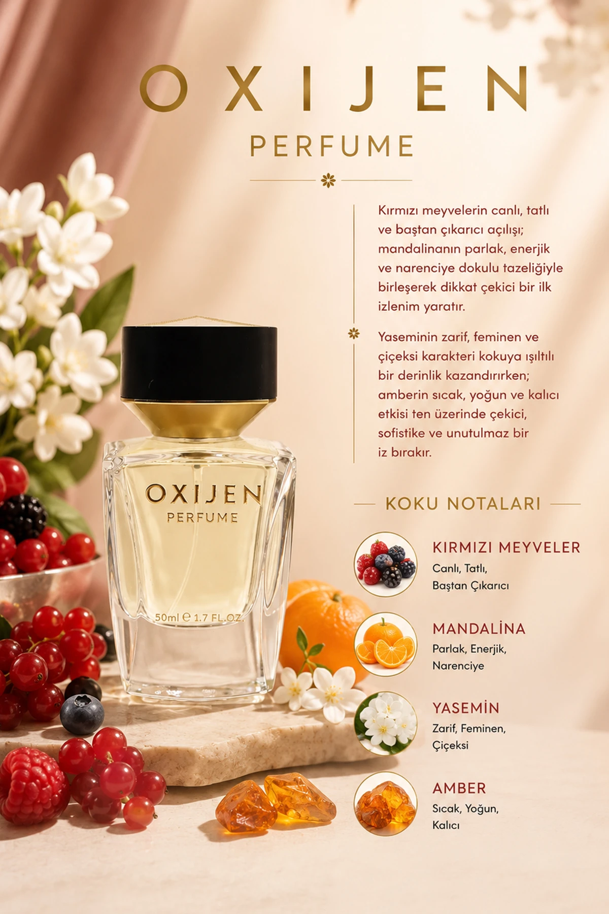 Oxijen K16 ( 50 ml ) Kadın Parfüm 470135