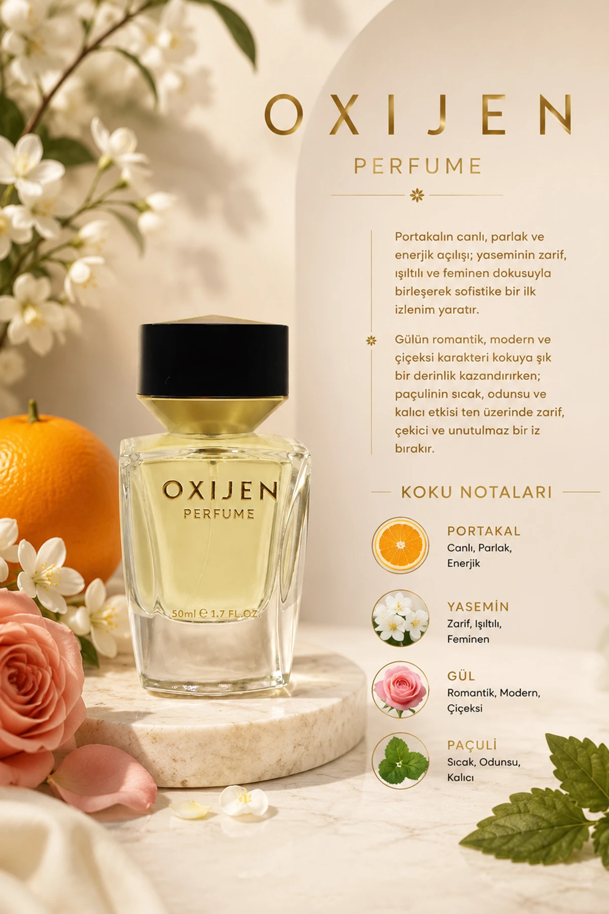 Oxijen K20 ( 50 ml ) Kadın Parfüm 470139