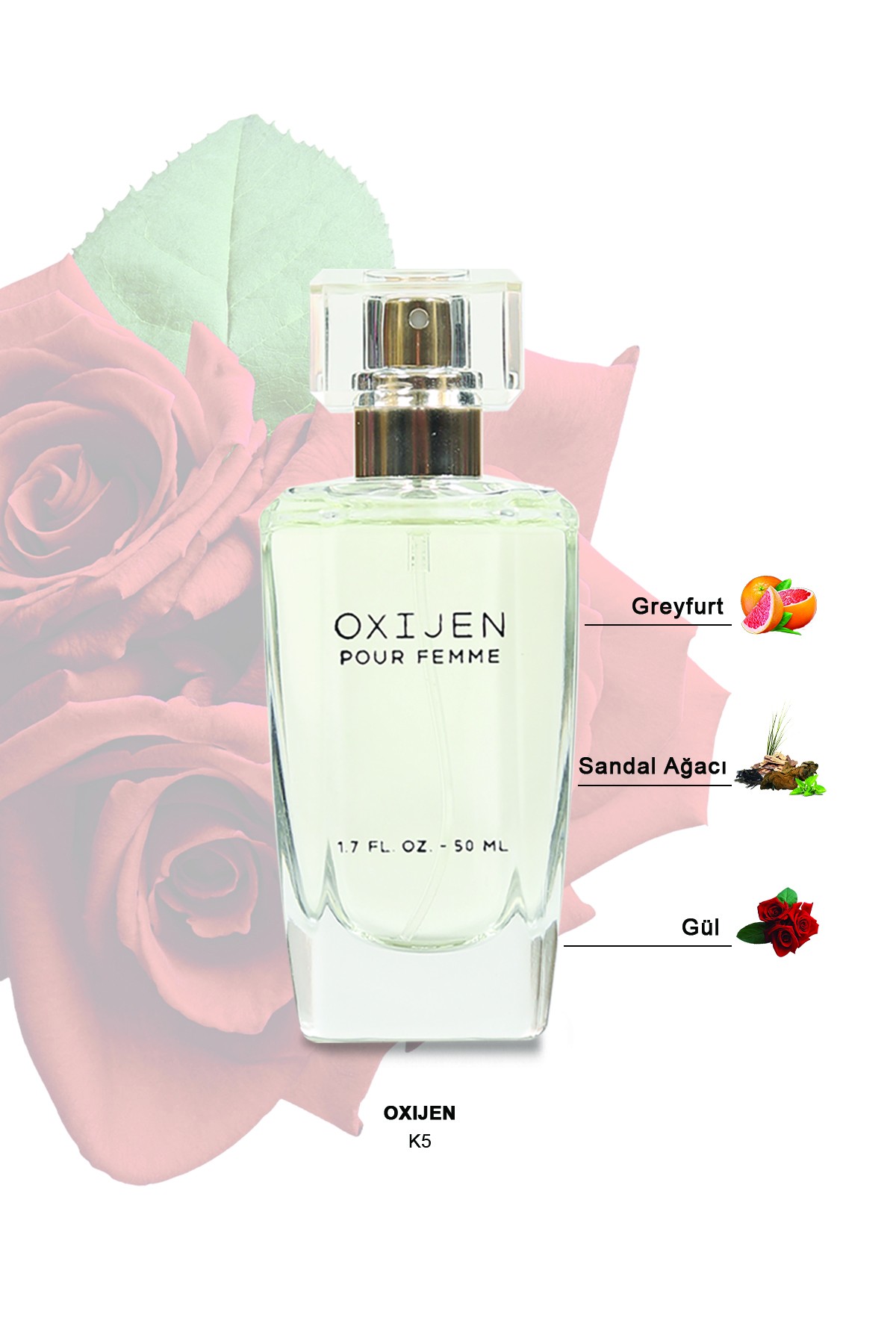 Oxijen K5 Amrr Kadın Parfüm 100828