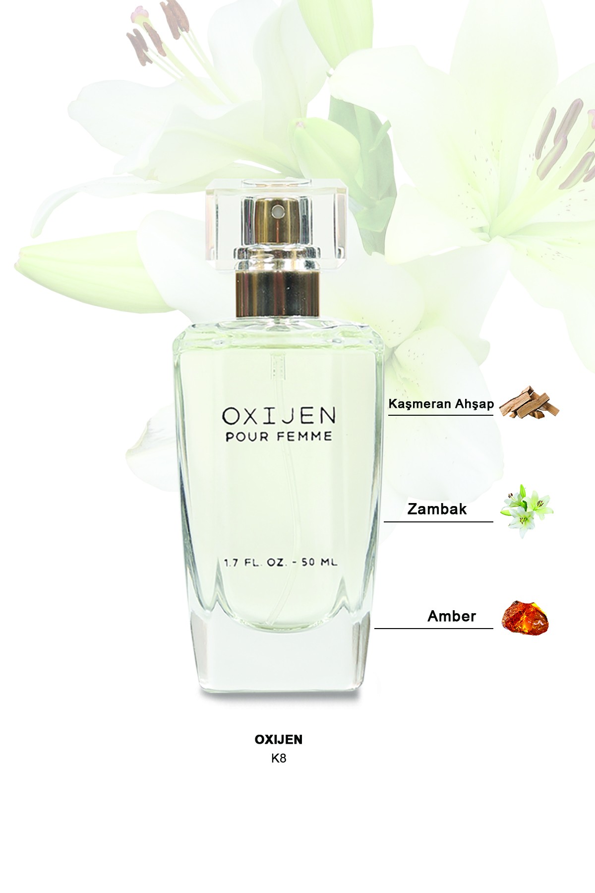 Oxijen K8 Aln Kadın Parfüm 106129