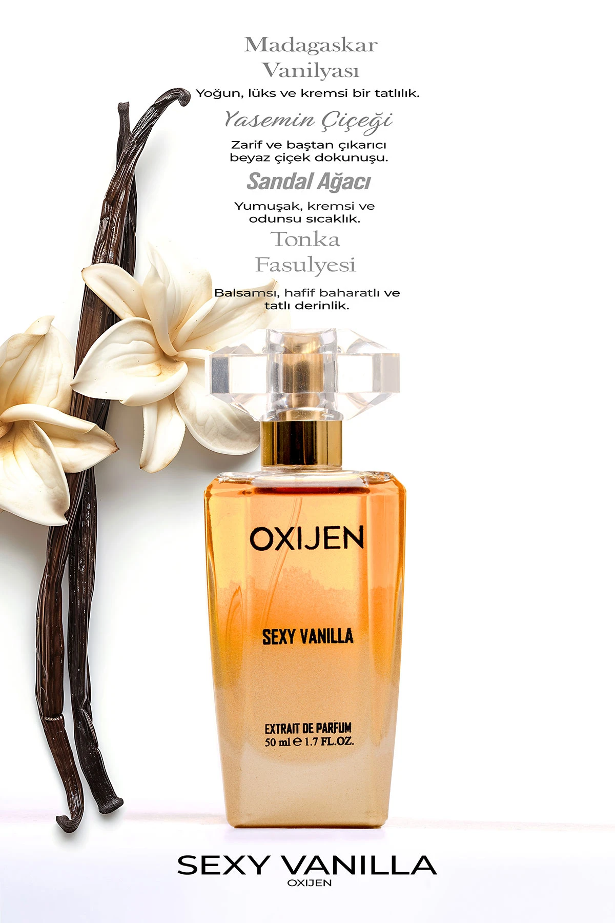 Oxijen Sexy Vanılla ( TM FRD VANLLA SEX )50 ml Kadın Parfüm 372807