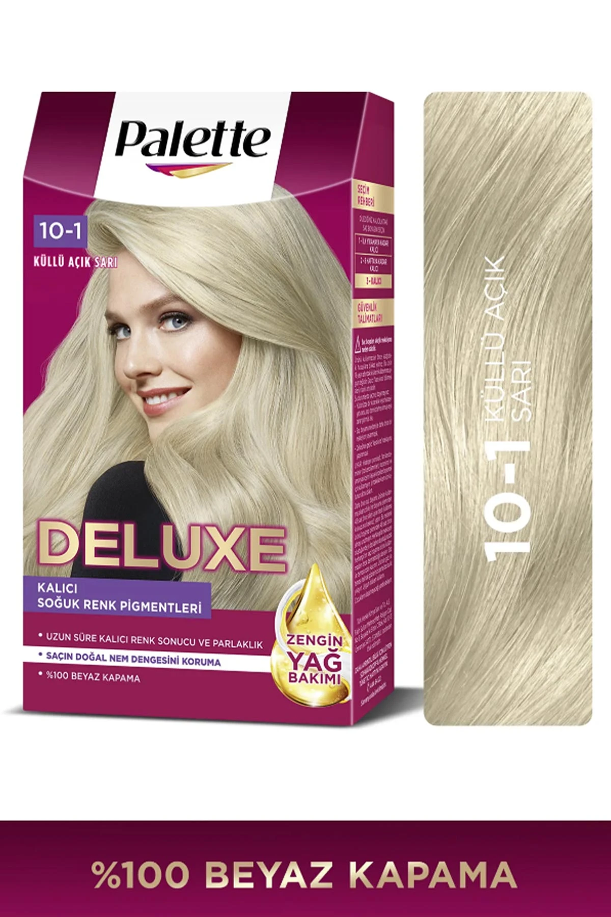 Palette Deluxe Küllü Açık Sarı 10.1 50ML 275371