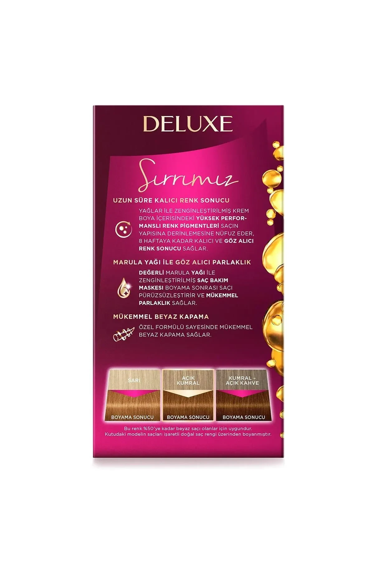 Palette Deluxe Saç Boyası No: 7.554 Altın Karamel 50ML 275372