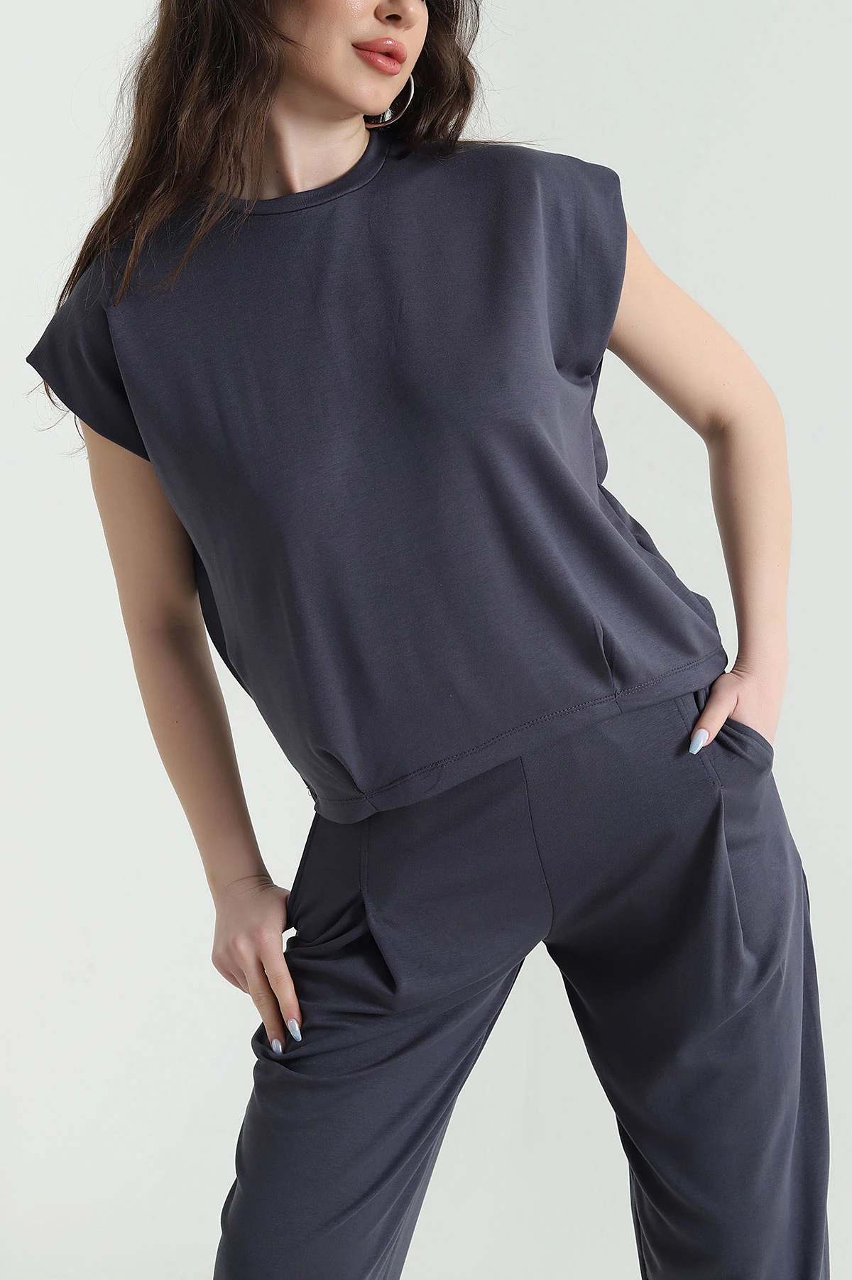 Pantolon Bluz Oysho Kadın İkili Takım 446691