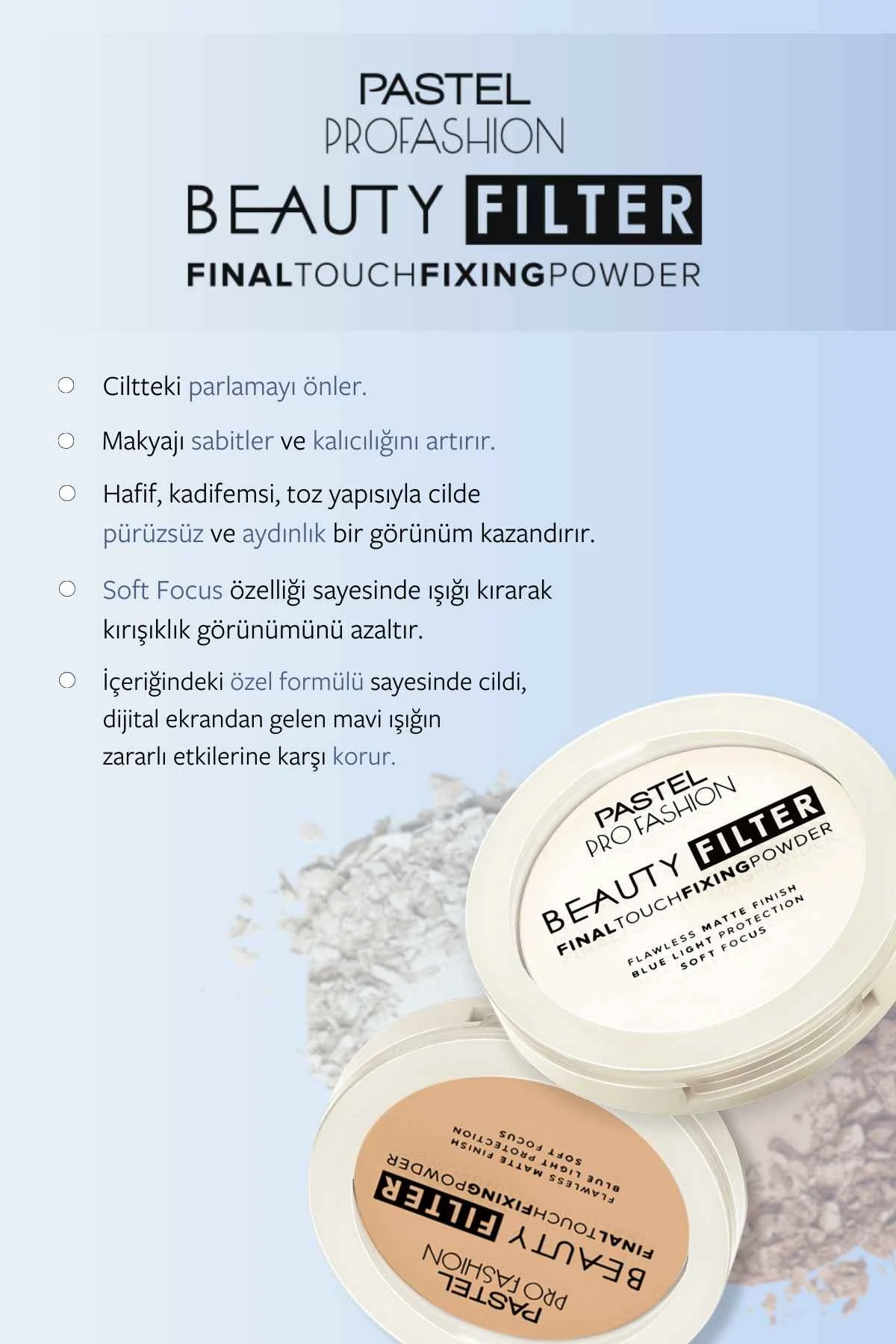 Pastel Beauty Filter Fixing Powder - Pudra 00 250762