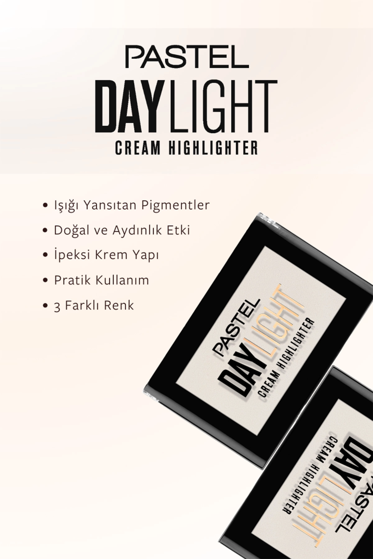 Pastel Daylight Cream Highlighter - Krem Aydınlatıcı 14 MilkyWay 286233