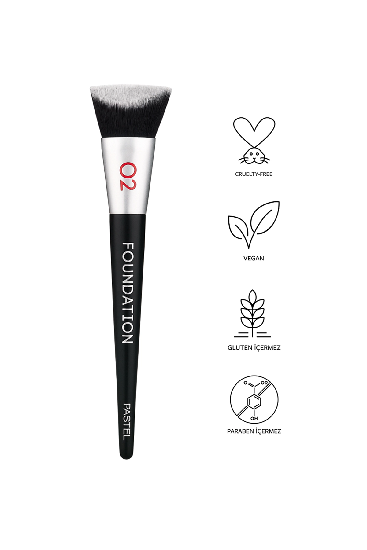Pastel Foundation Brush - Fondöten Fırçası 02 312977