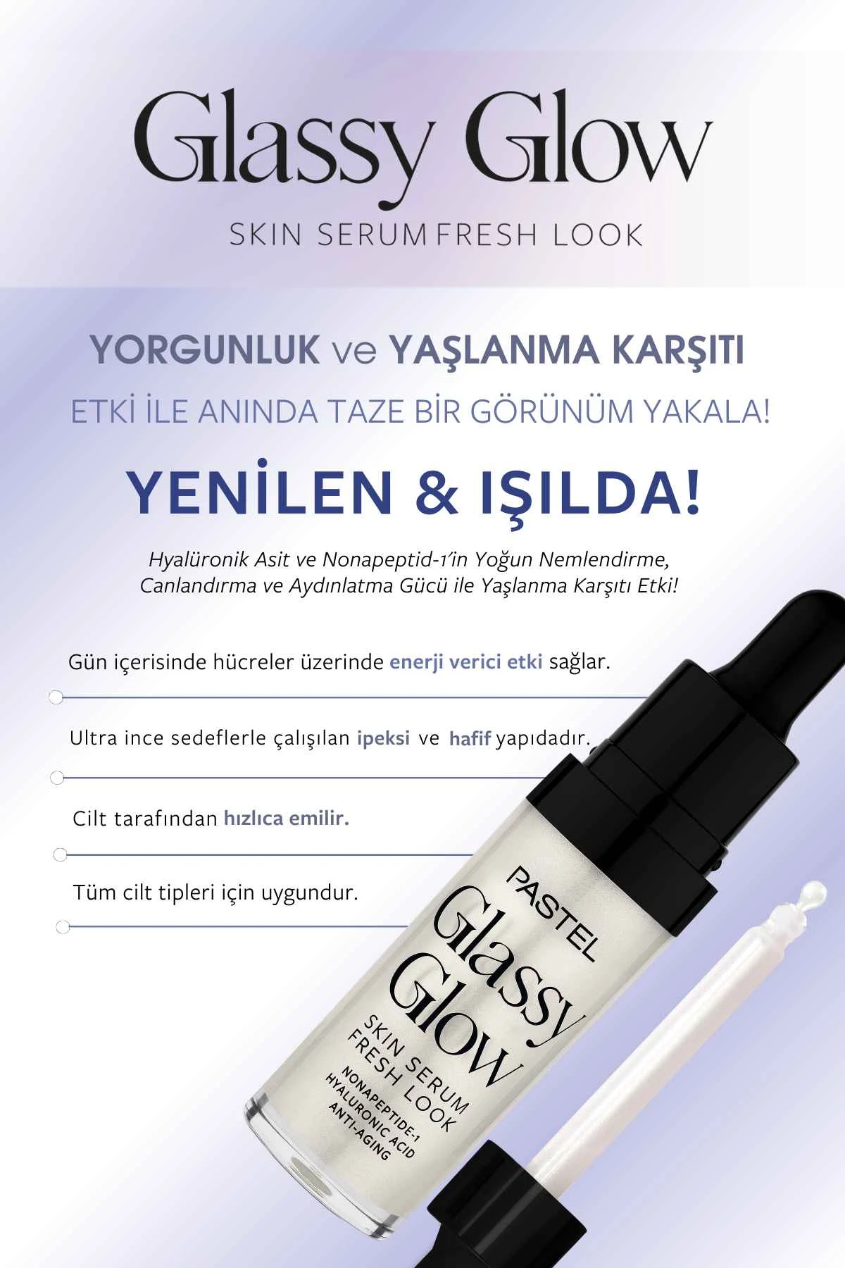 Pastel Glassy Glow Skin Serum - Aydınlatıcı Cilt Serumu 248369