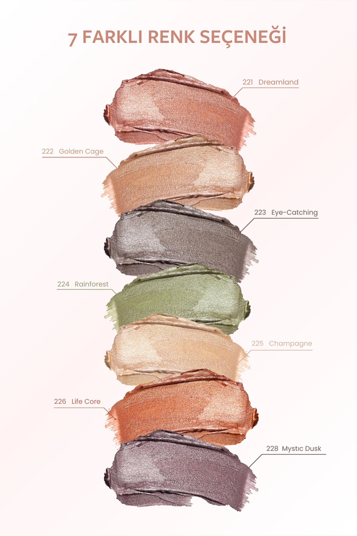 Pastel Glow Liquid Eyeshadow - Likit Far 228 Mystick Dusk - Göz Farı 442773