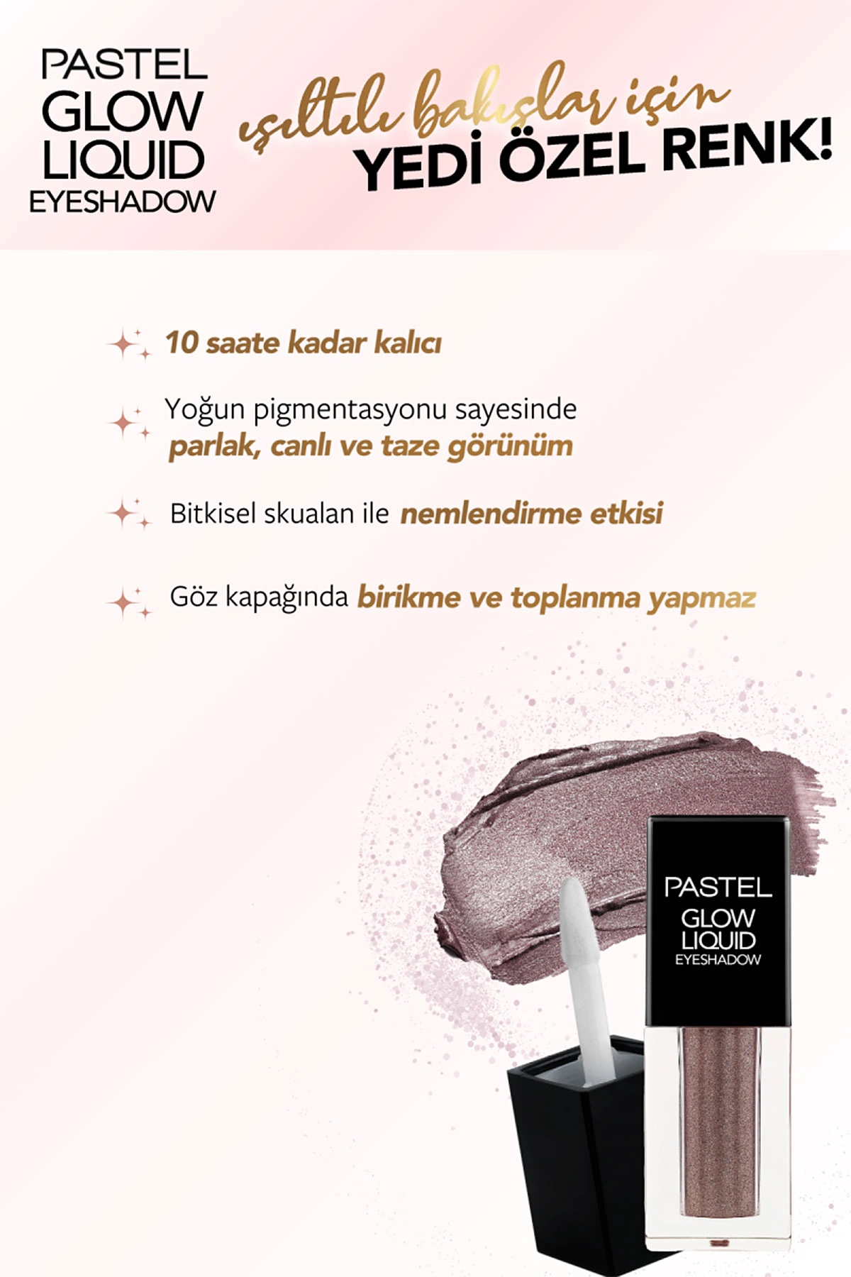 Pastel Glow Liquid Eyeshadow - Likit Far 228 Mystick Dusk - Göz Farı 442773