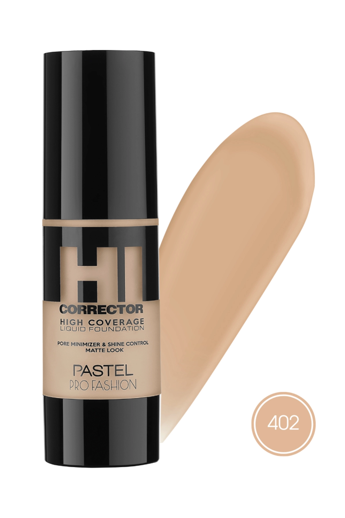 Pastel High Coverage Liquid Foundation Likit Fondöten 402 287022