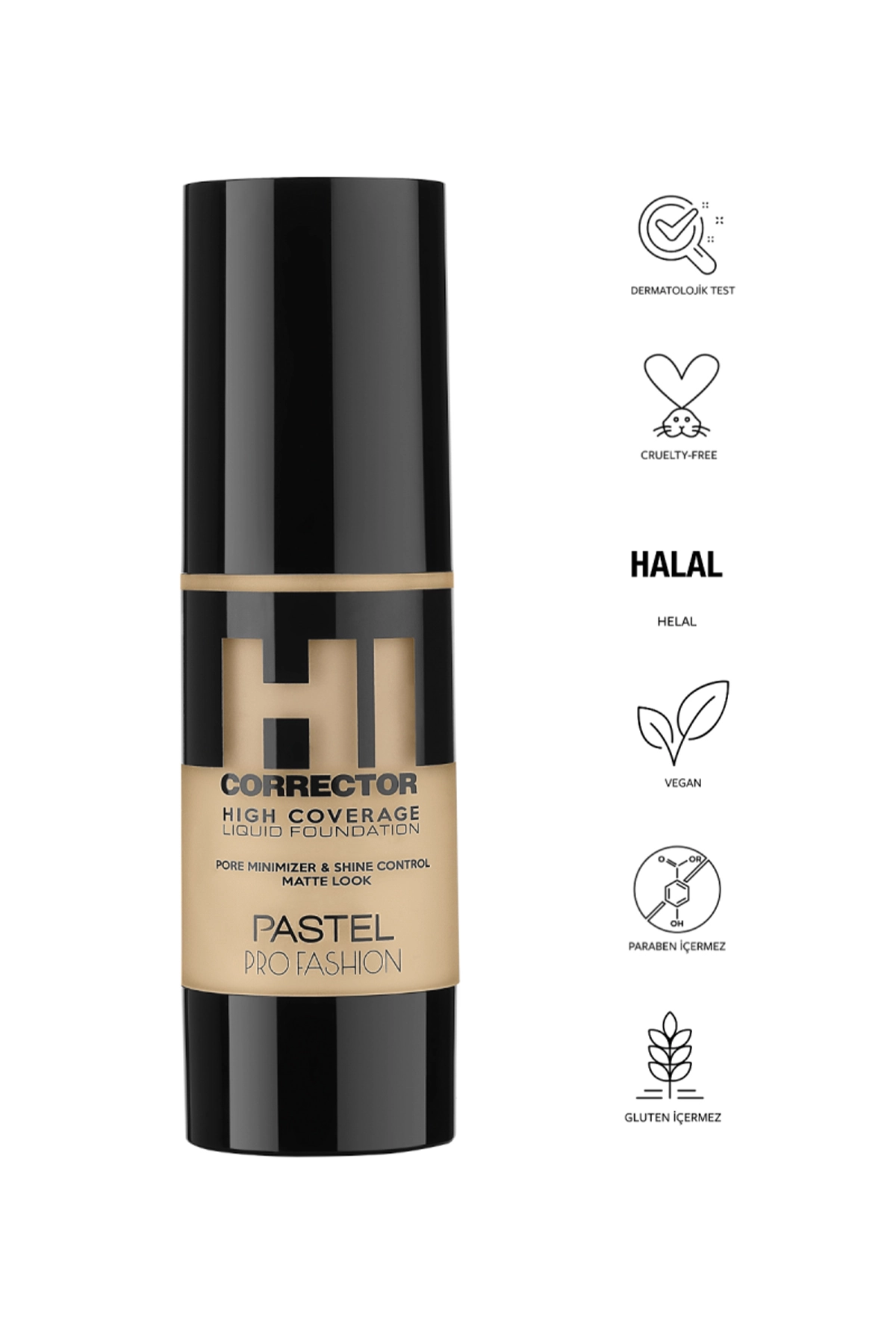 Pastel High Coverage Liquid Foundation Likit Fondöten 403 287025