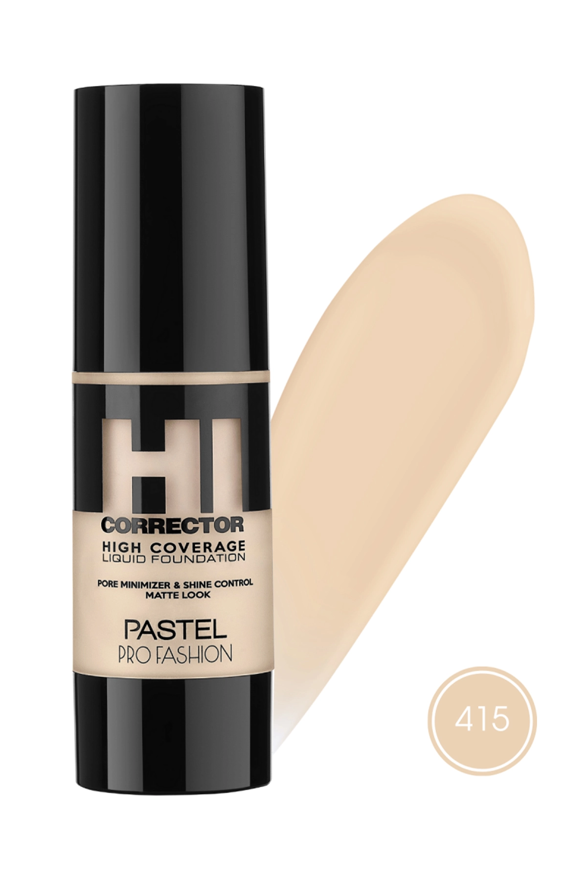 Pastel High Coverage Liquid Foundation Likit Fondöten 415 287023