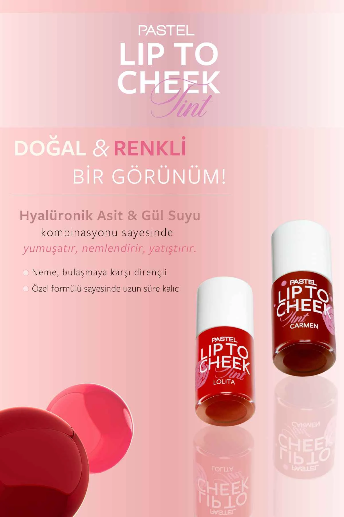 Pastel Lip To Cheek Tint 01 - Carmen 248340