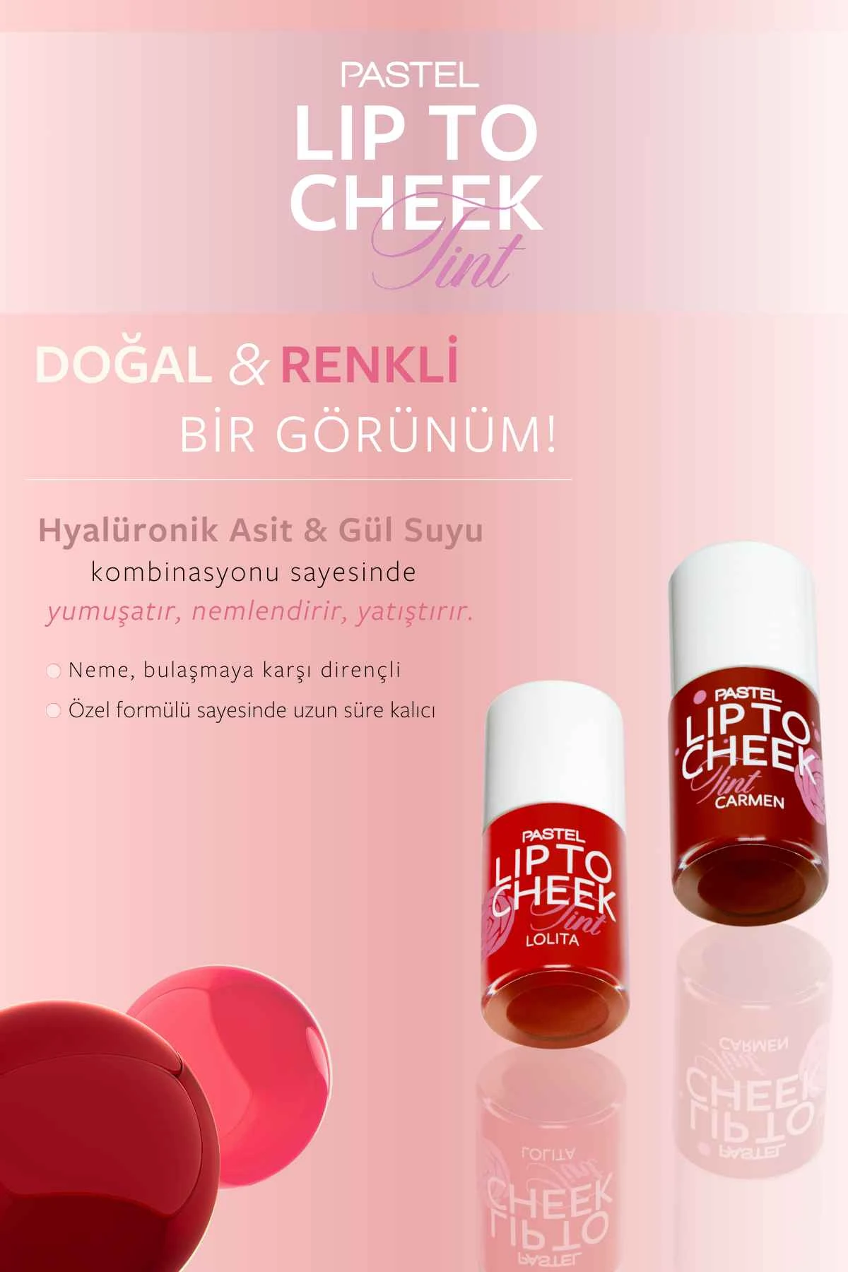 Pastel Lip To Cheek Tint 02 - Lolita 248341