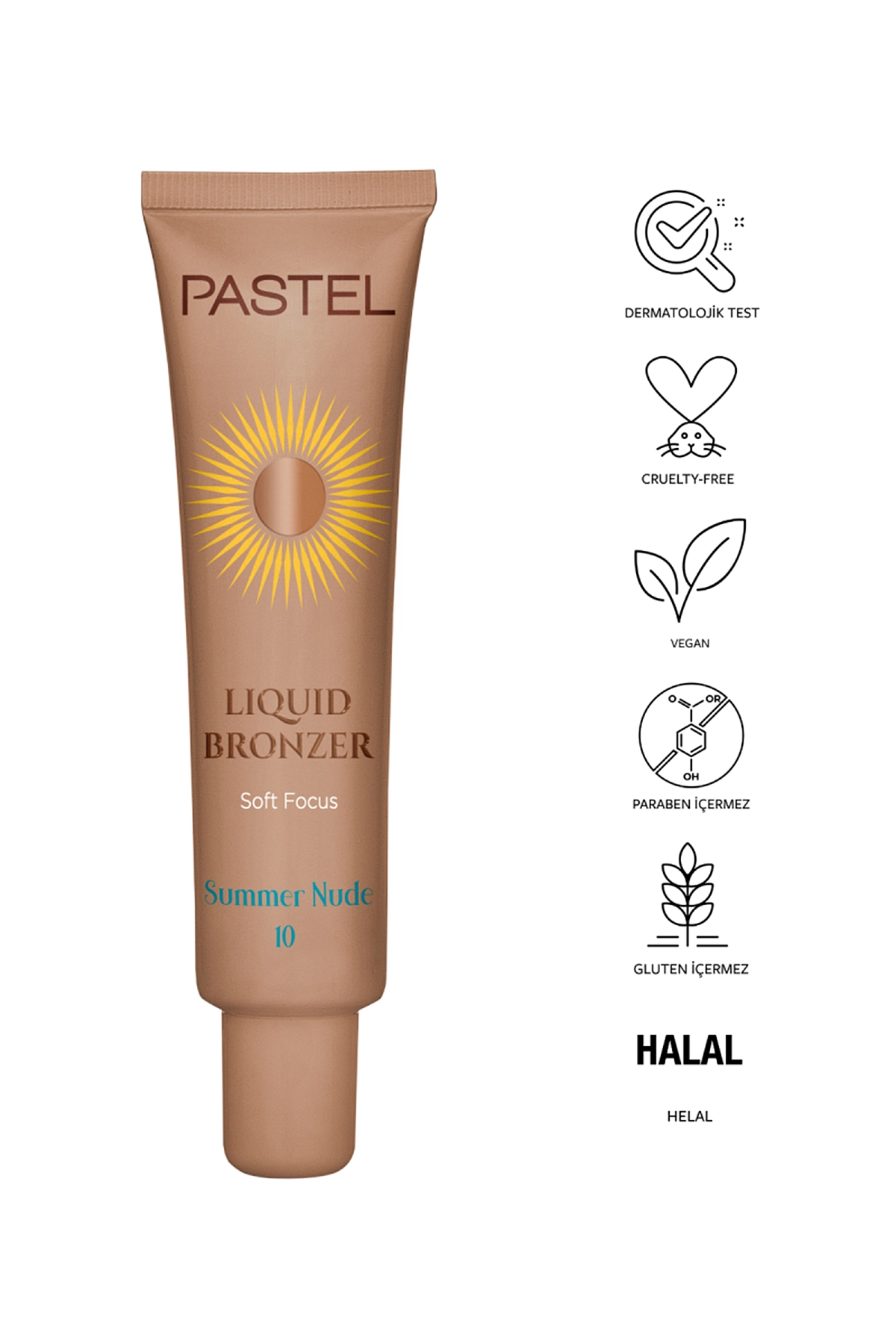 Pastel Liquid Bronzer - Likit Bronzer 10 Summer Nude 30 Ml 313504
