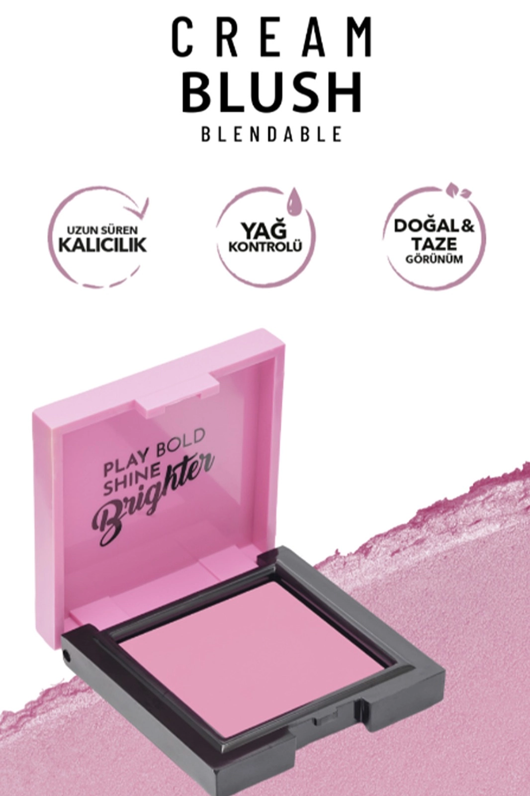 Pastel Profashion Cream Blush - Krem Allık No:52 390007