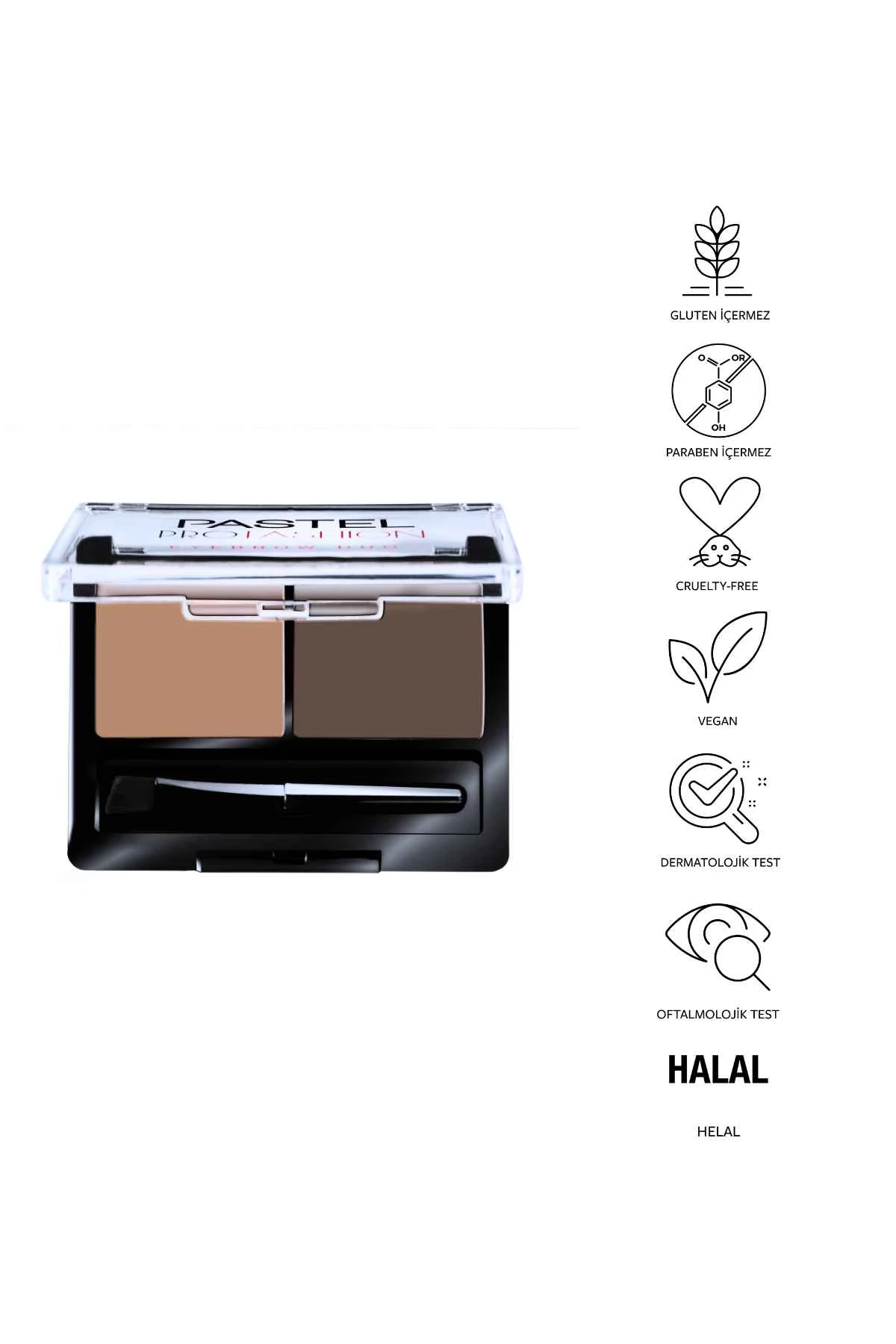 Pastel Profashion Eyebrow Duo Kaş Farı 02 Medium 250526