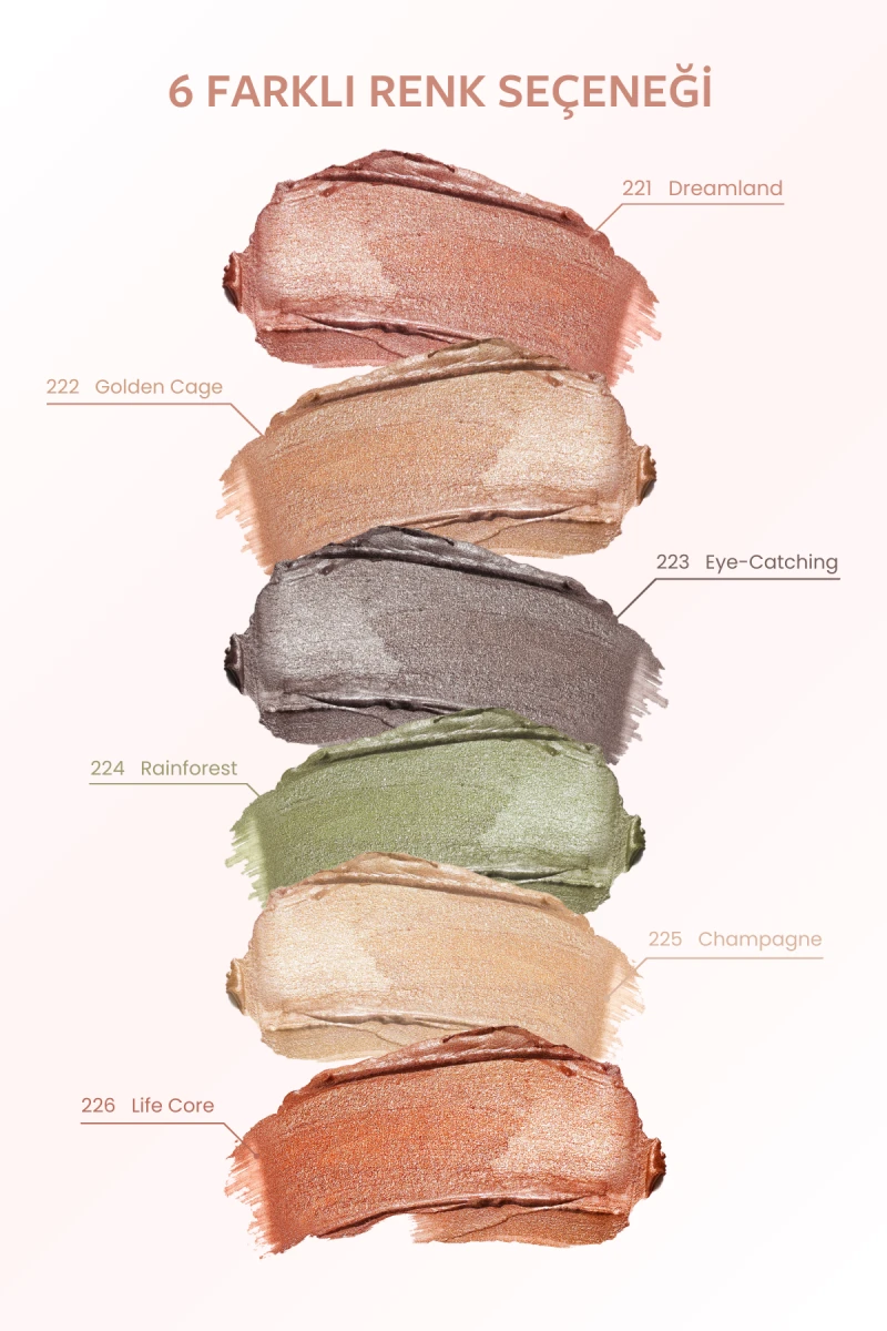 Pastel Profashion Glow Liquid Eyeshadow Göz Farı 225 250568