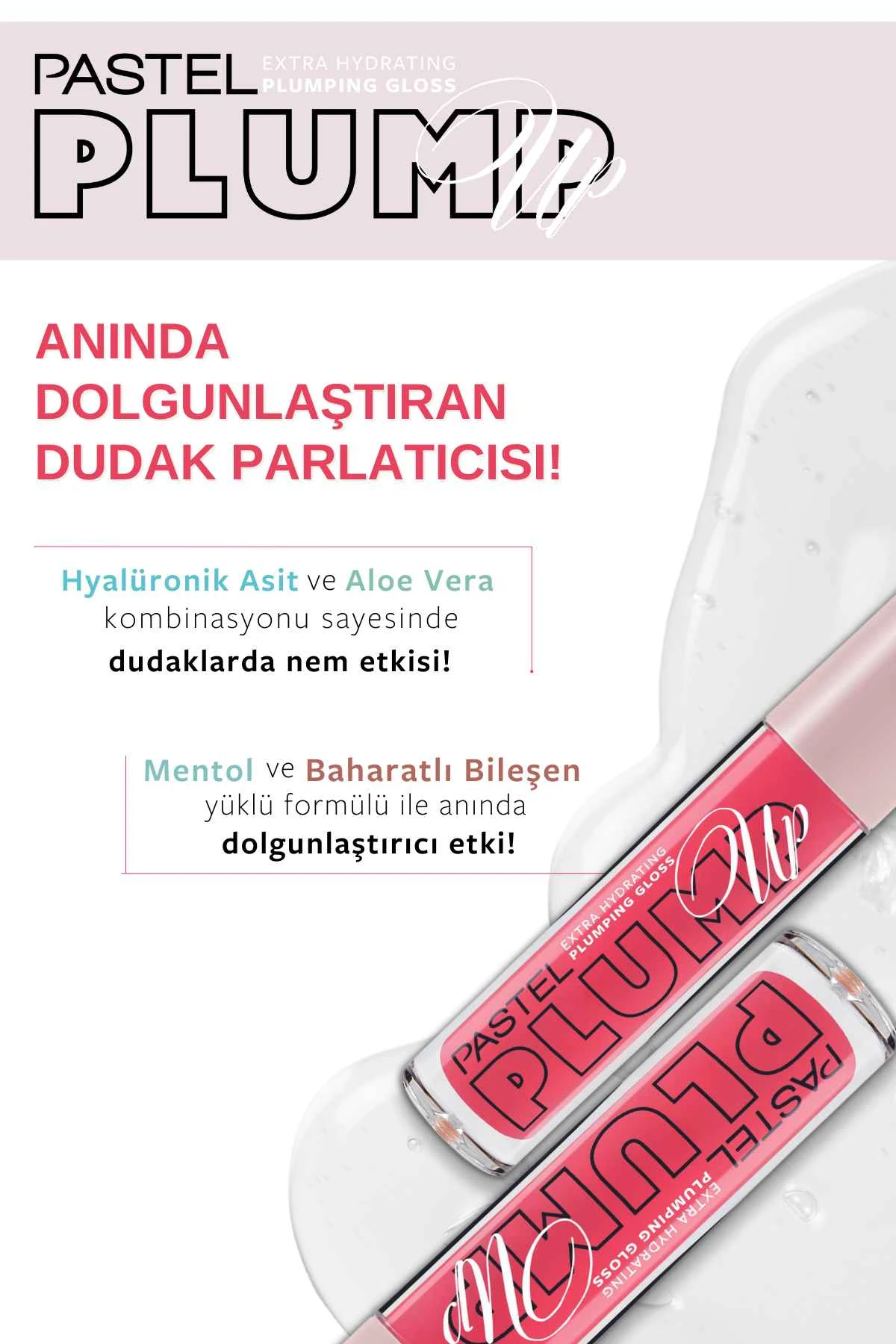 Pastel Profashion Plump Up Extra Hydrating Plumping Gloss 204 248382