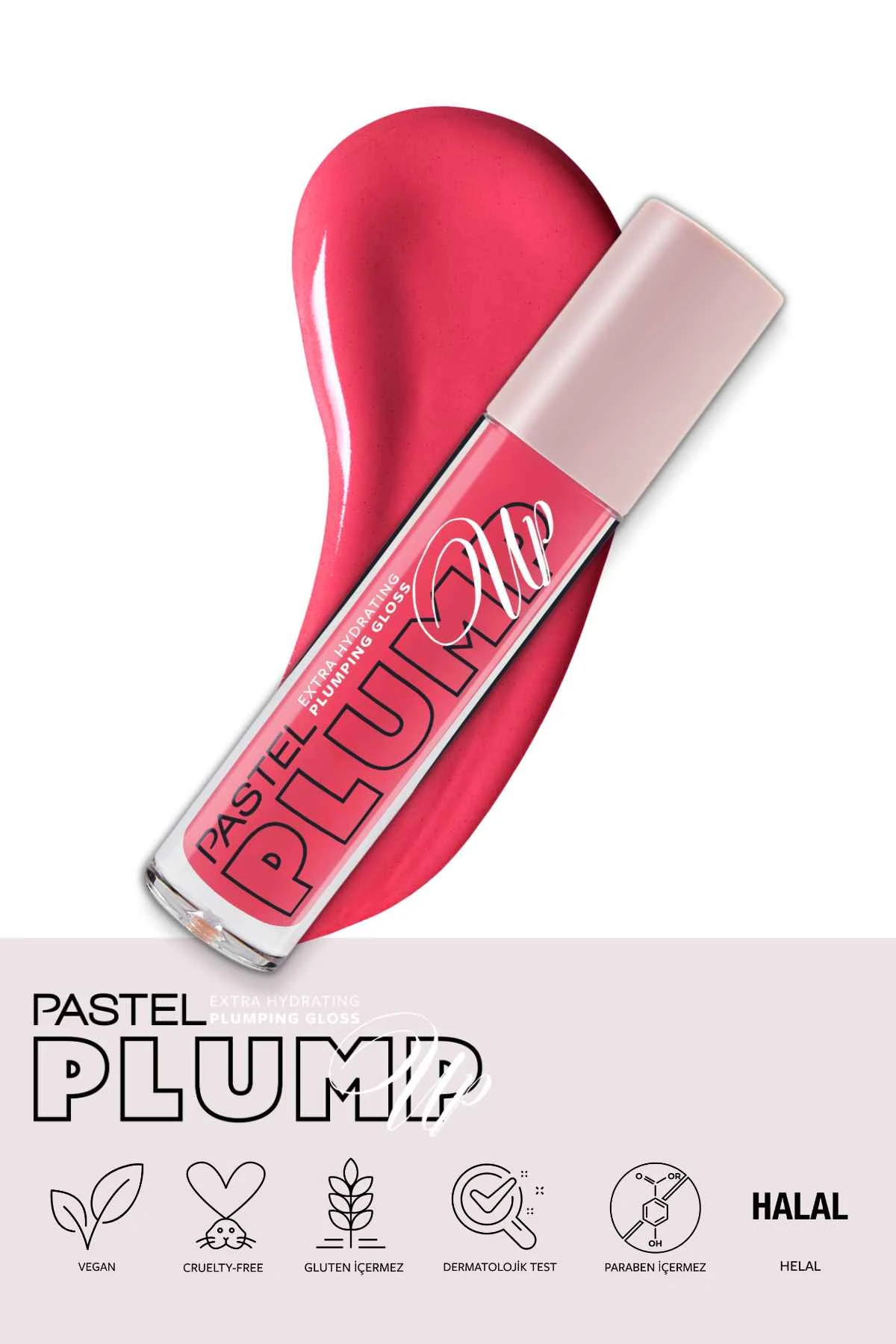 Pastel Profashion Plump Up Extra Hydrating Plumping Gloss 204 248382