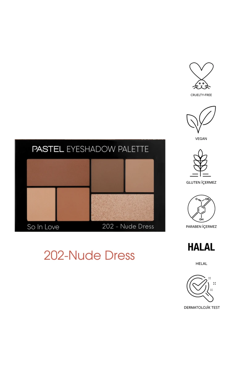 Pastel Profashion So In Love Far Paleti 202 Nude Dress 250593