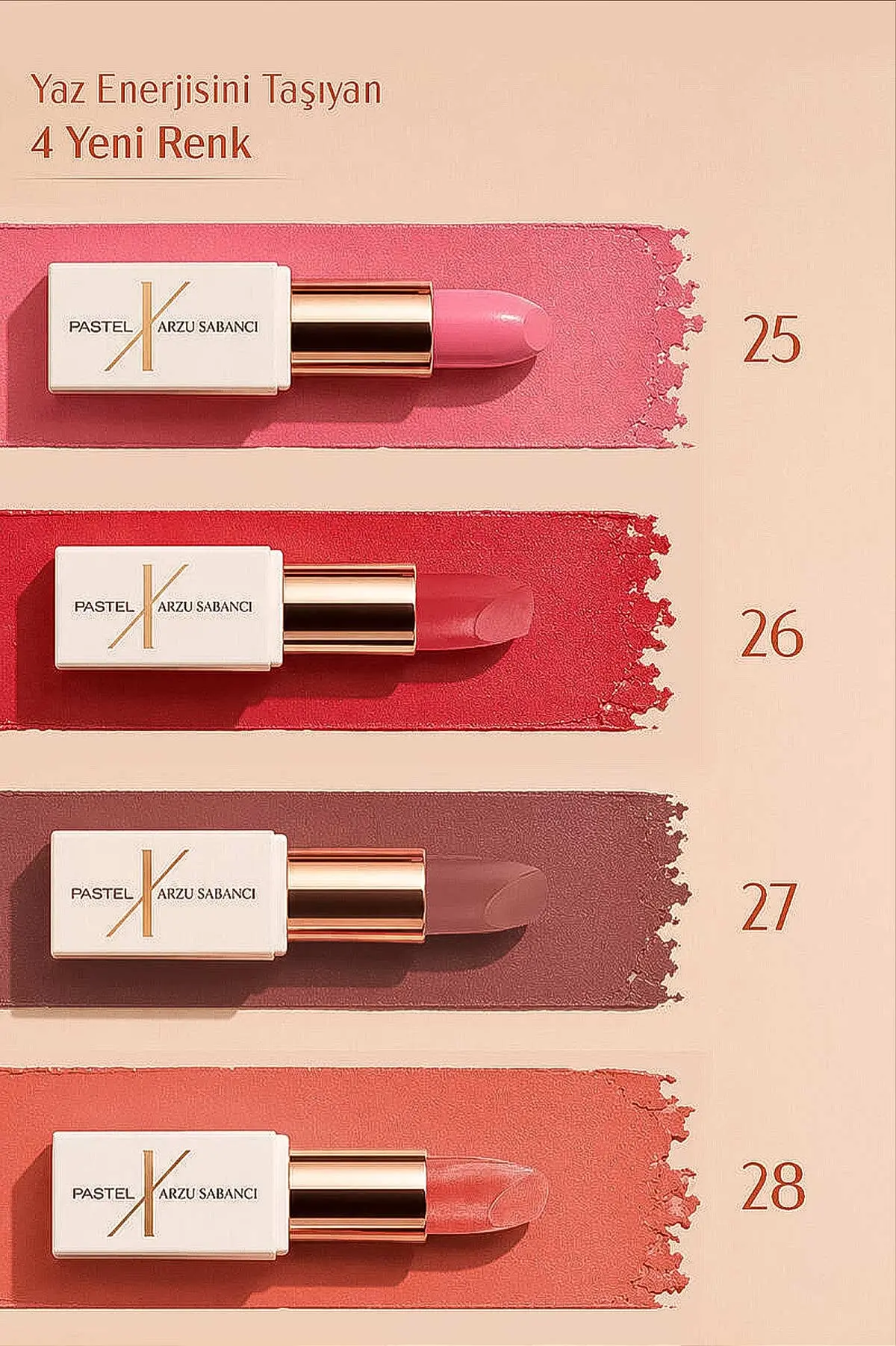 Pastel x Arzu Sabancı Lipstick Ruj (No:25) 466481