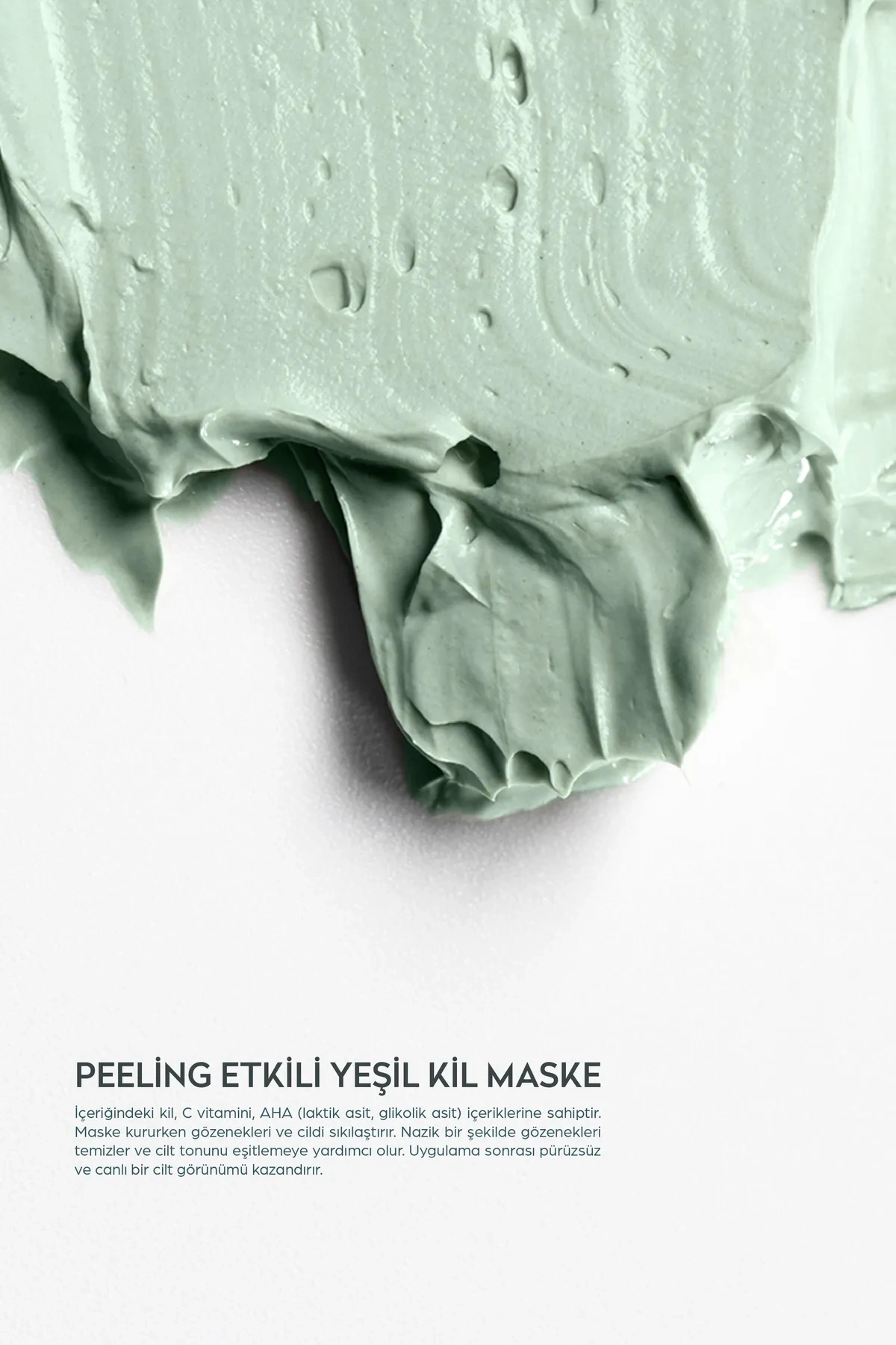 Peeling Etkili Yeşil Kil Maske 15ml 262787