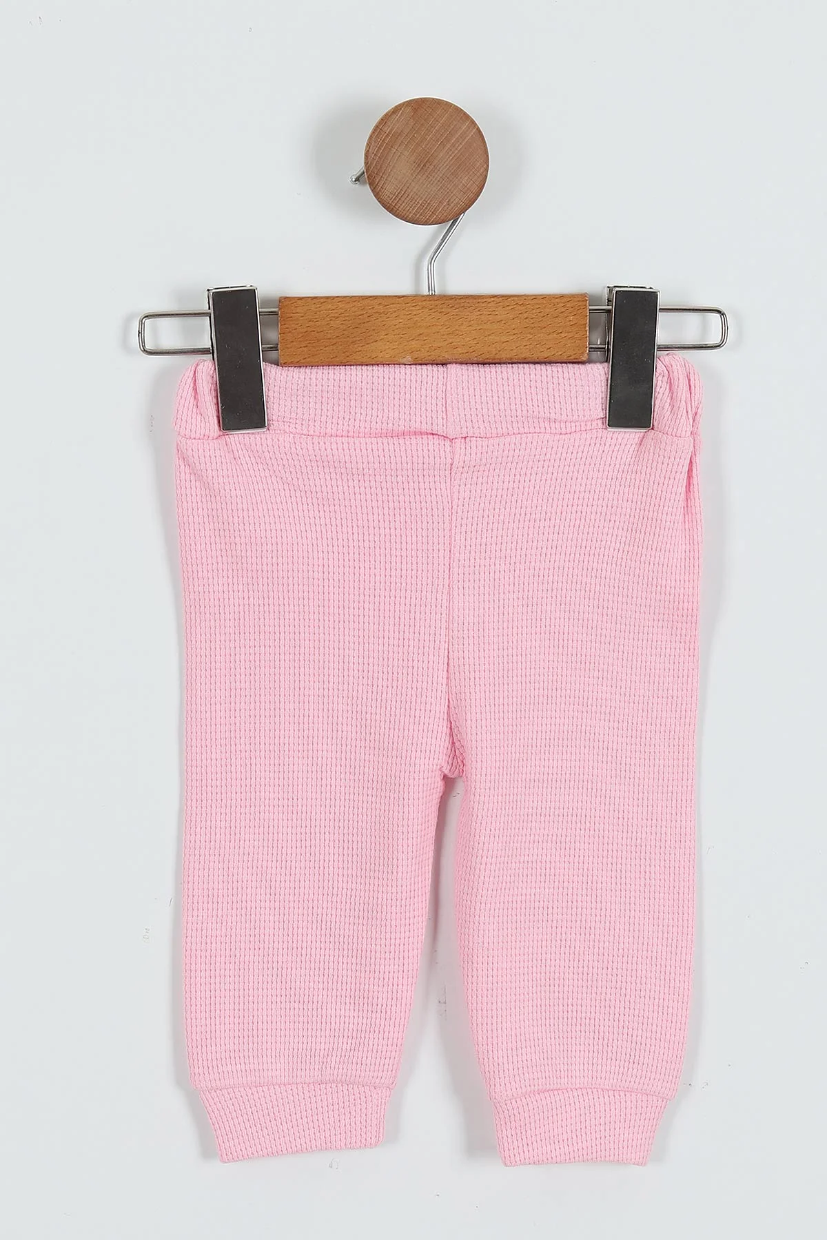 Pembe (0-12 Ay) Fiyonklu Fırfırlı Kız Bebek Takım 288919
