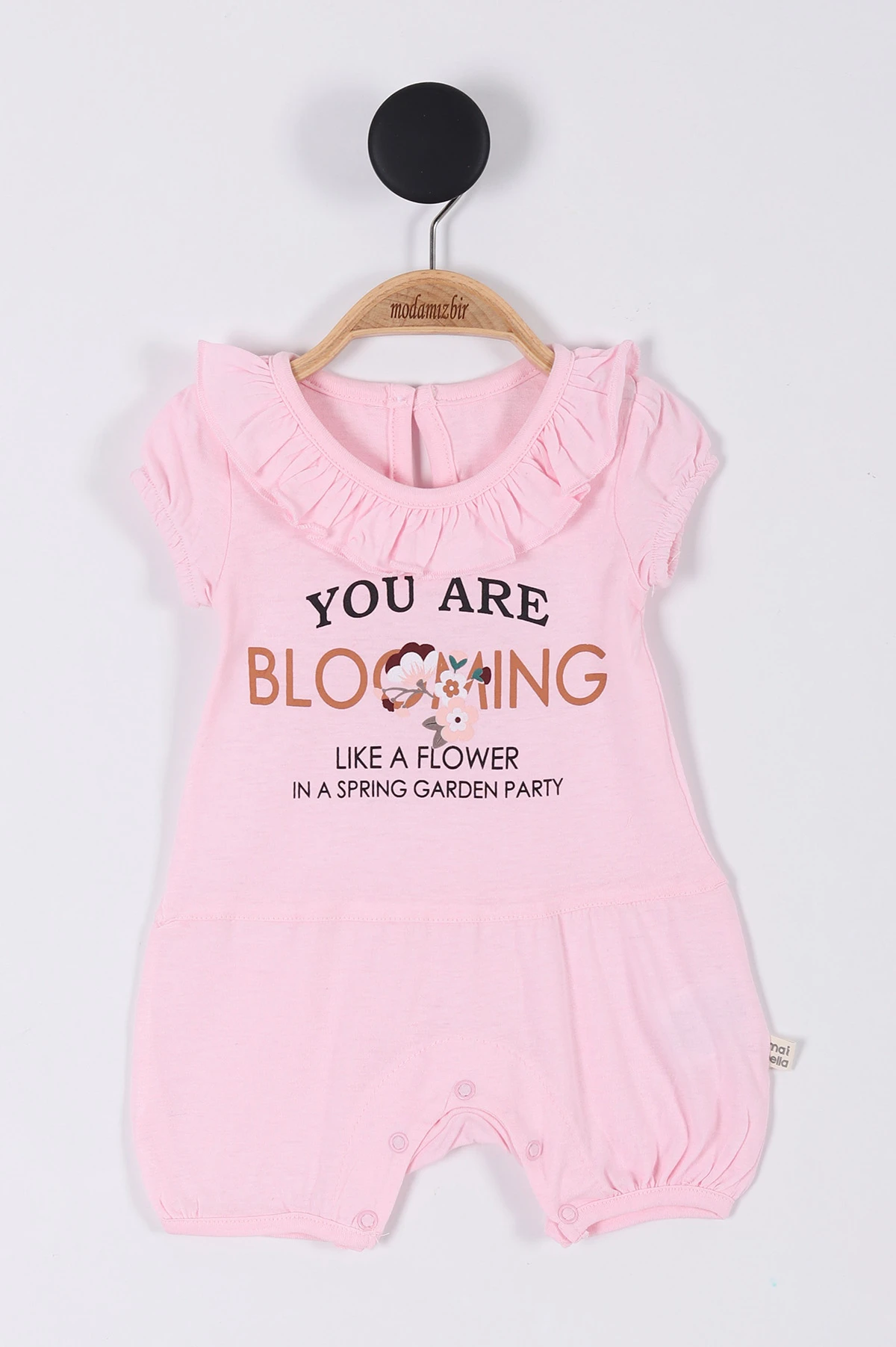 Pembe (0-12 Ay) You Are  Baskılı Kız Bebek Tulum 263884