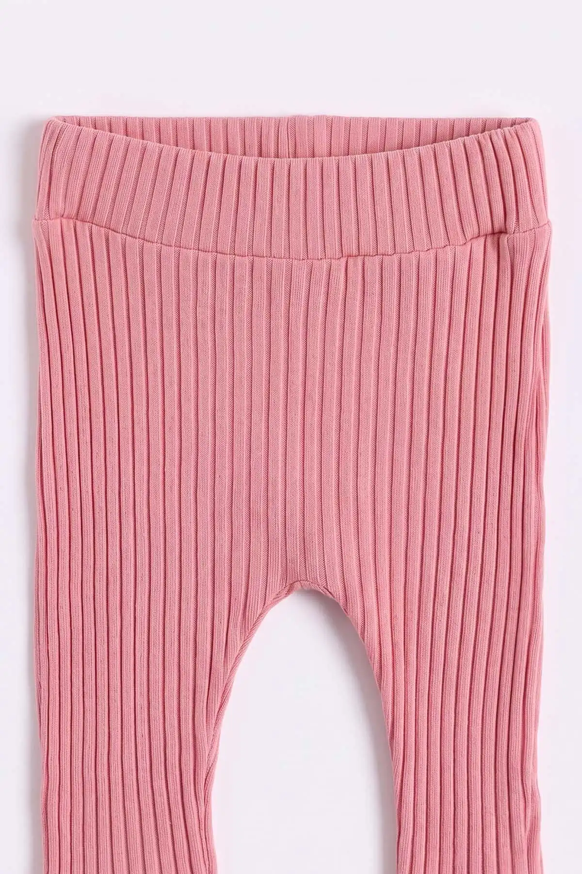 Pembe (0-12 Ay)Üç Kurdela Yelekli Fitilli Taytlı Kız Bebek 3'lü Takım 473363