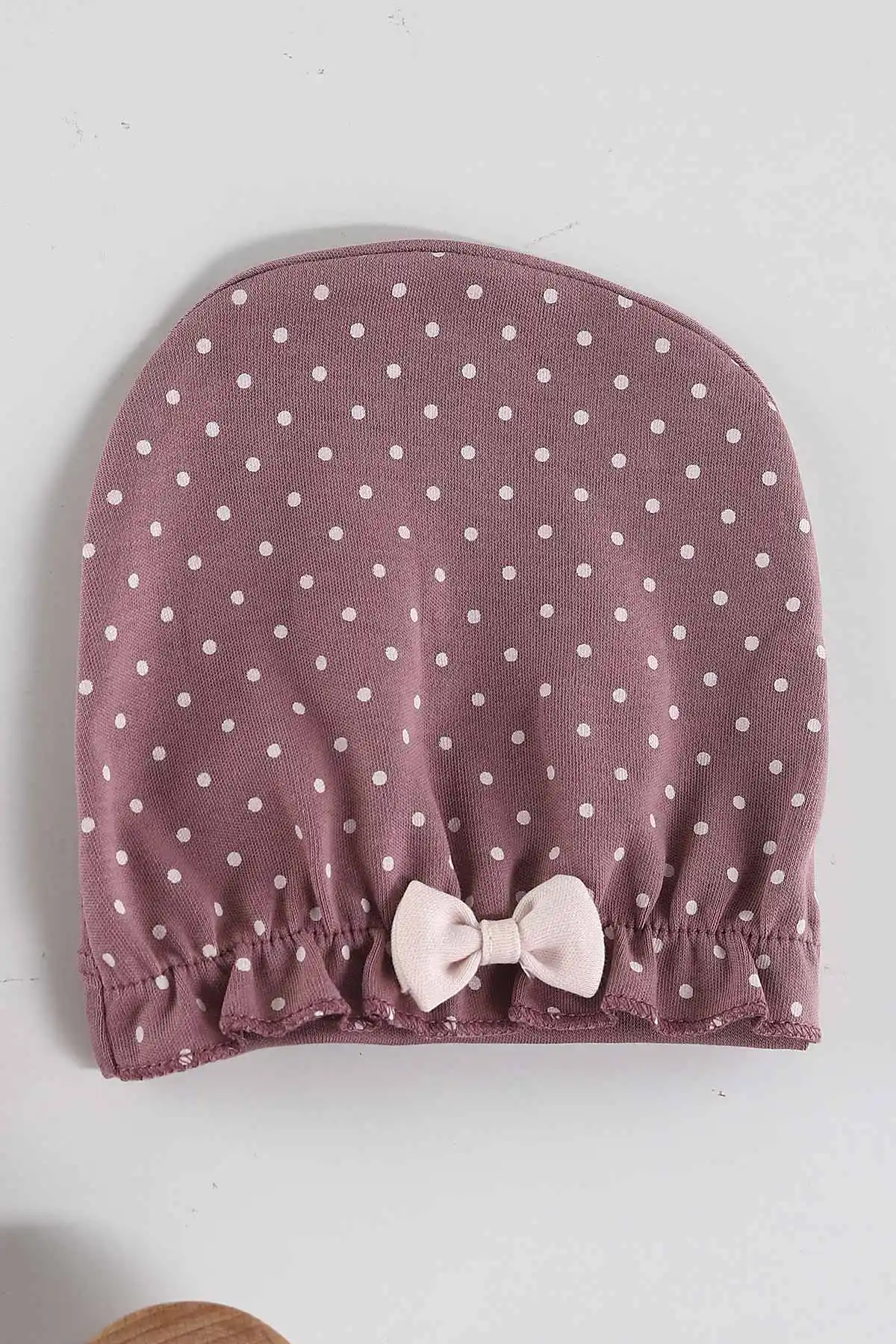 Pembe (0-3 Ay) Hediye Paketli Ayıcık Baskılı   Patikli Kız Bebek 3'lü Zıbın Takım 453763