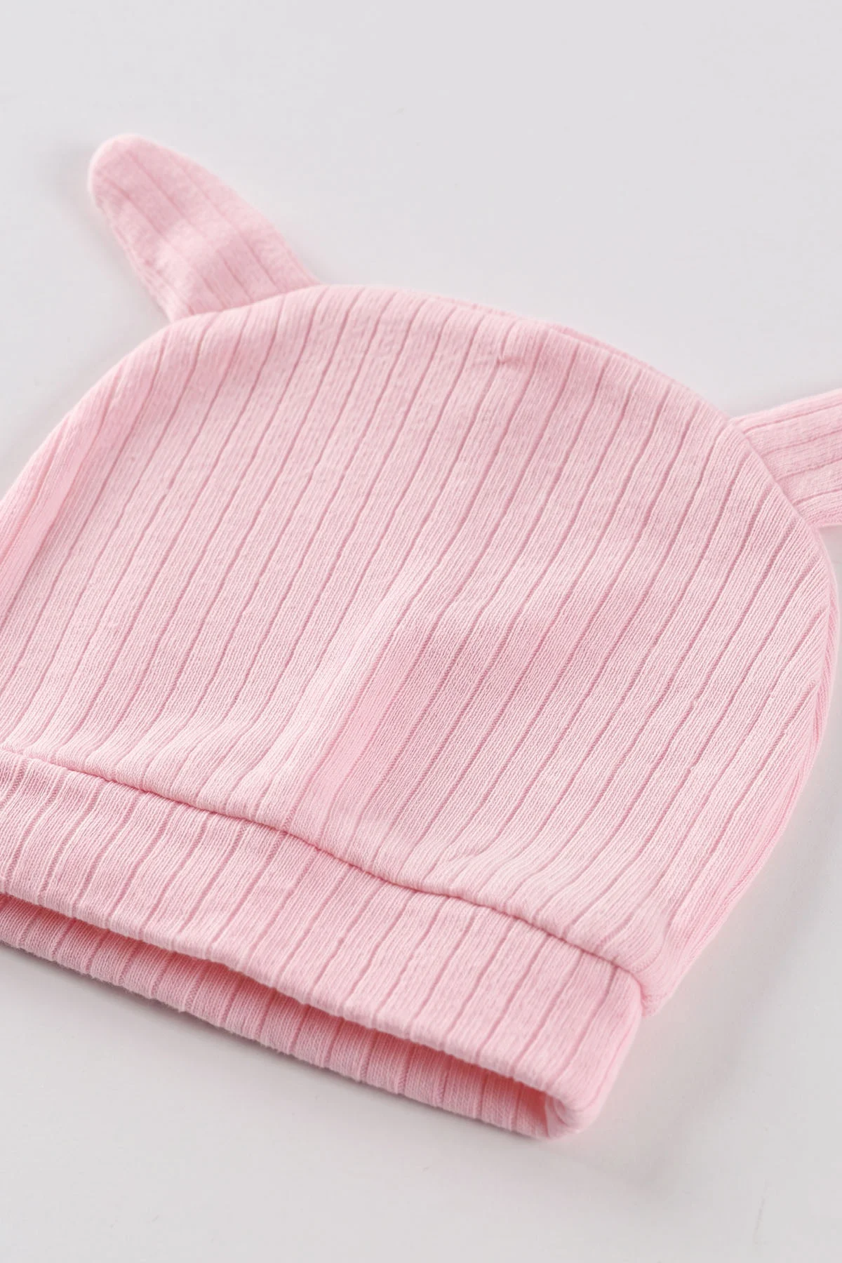 Pembe (0-3 Ay) Raporlu Tavşan Nakışlı 5'li Kız Bebek Zıbın Takım 479241
