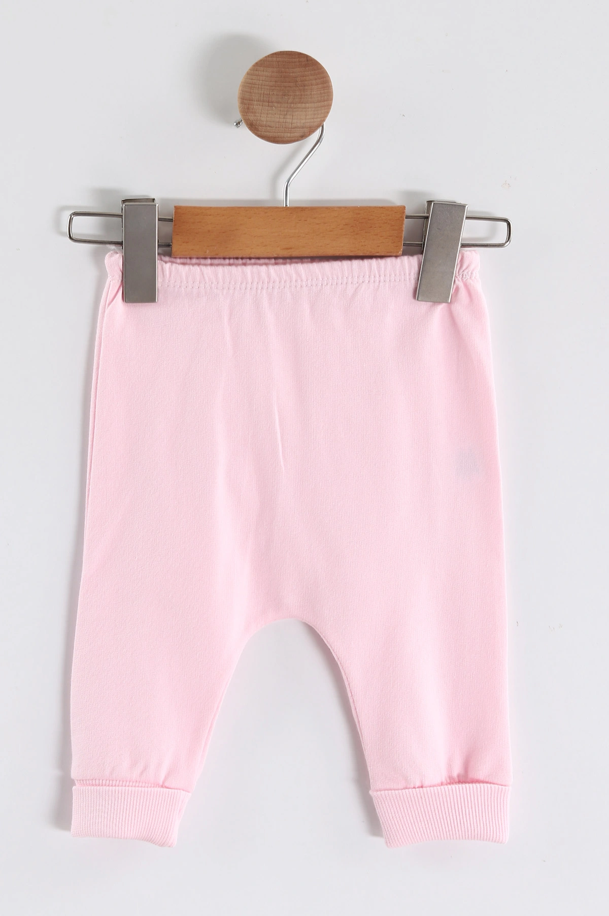 Pembe (0-9 Ay) Ayıcık Nakışlı Kapüşonlu Hırkalı Kız Bebek 3'lü Takım 449178