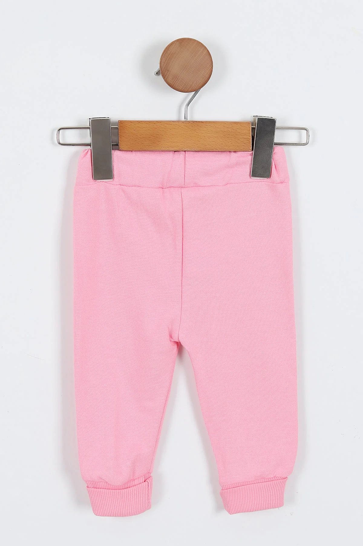 Pembe (1-12 Ay)3 Tavşan Nakışlı Çıtçıt Hırkalı Kız Bebek 3'lü Takım 340672
