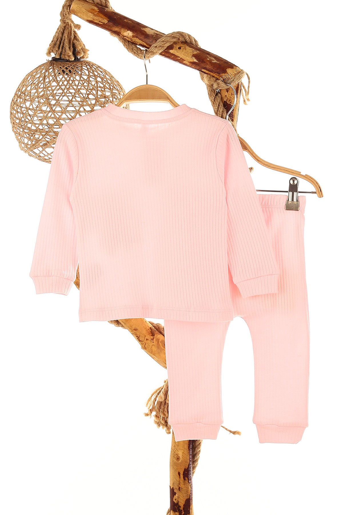 Pembe (1-3 Yaş) Ayıcıklı Kız Çocuk Takım 161311
