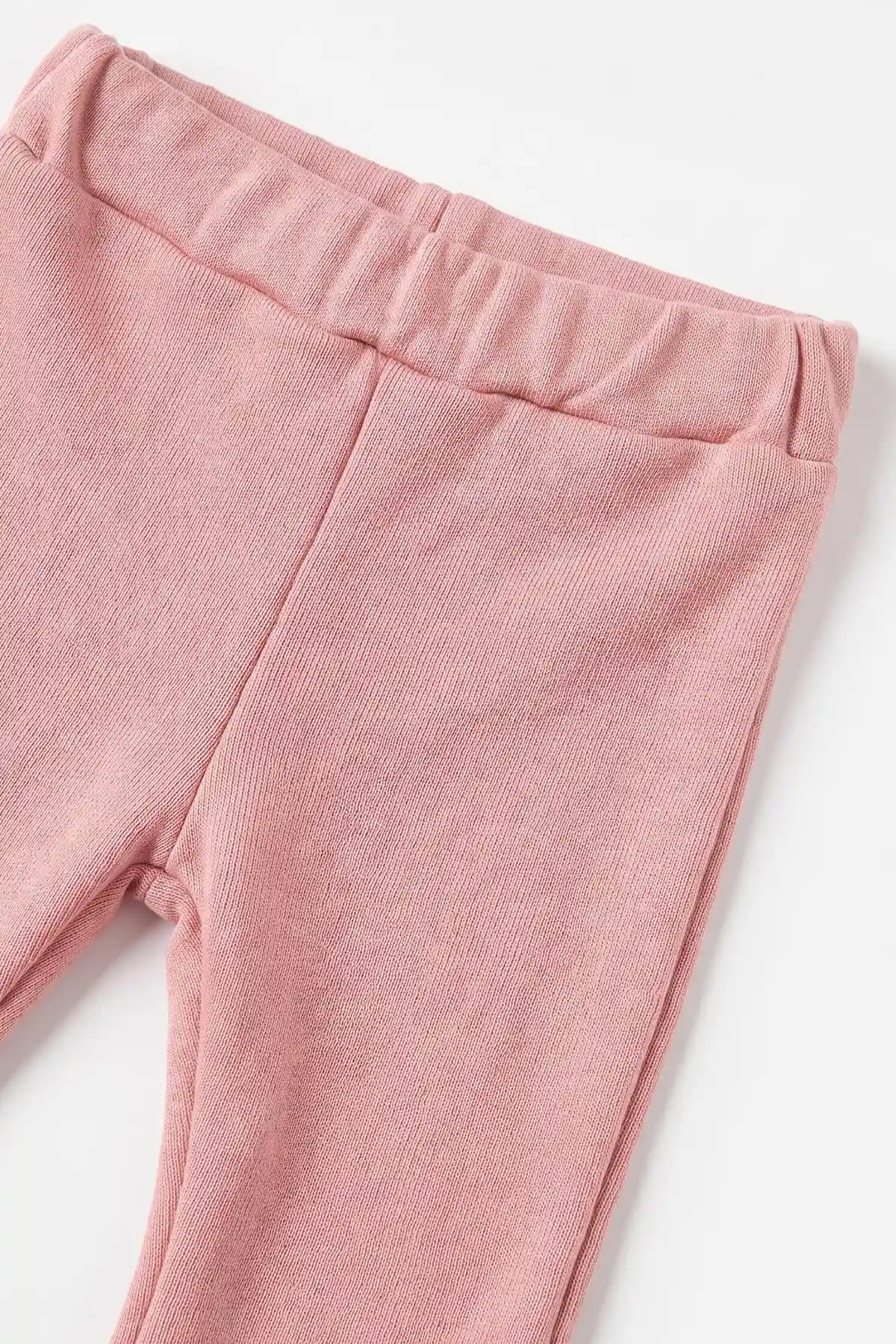 Pembe (1-4 Yaş) Kapüşonlu Peluş Montlu Fitilli Badili Kız Çocuk&Bebek 3'lü Takım 490187