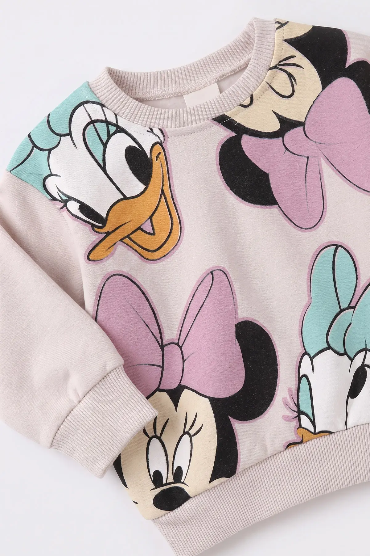 Pembe (1-4 Yaş) Karakter Baskılı 3 İp Şardonlu Kız Bebek&Çocuk Kışlık Takım 494955
