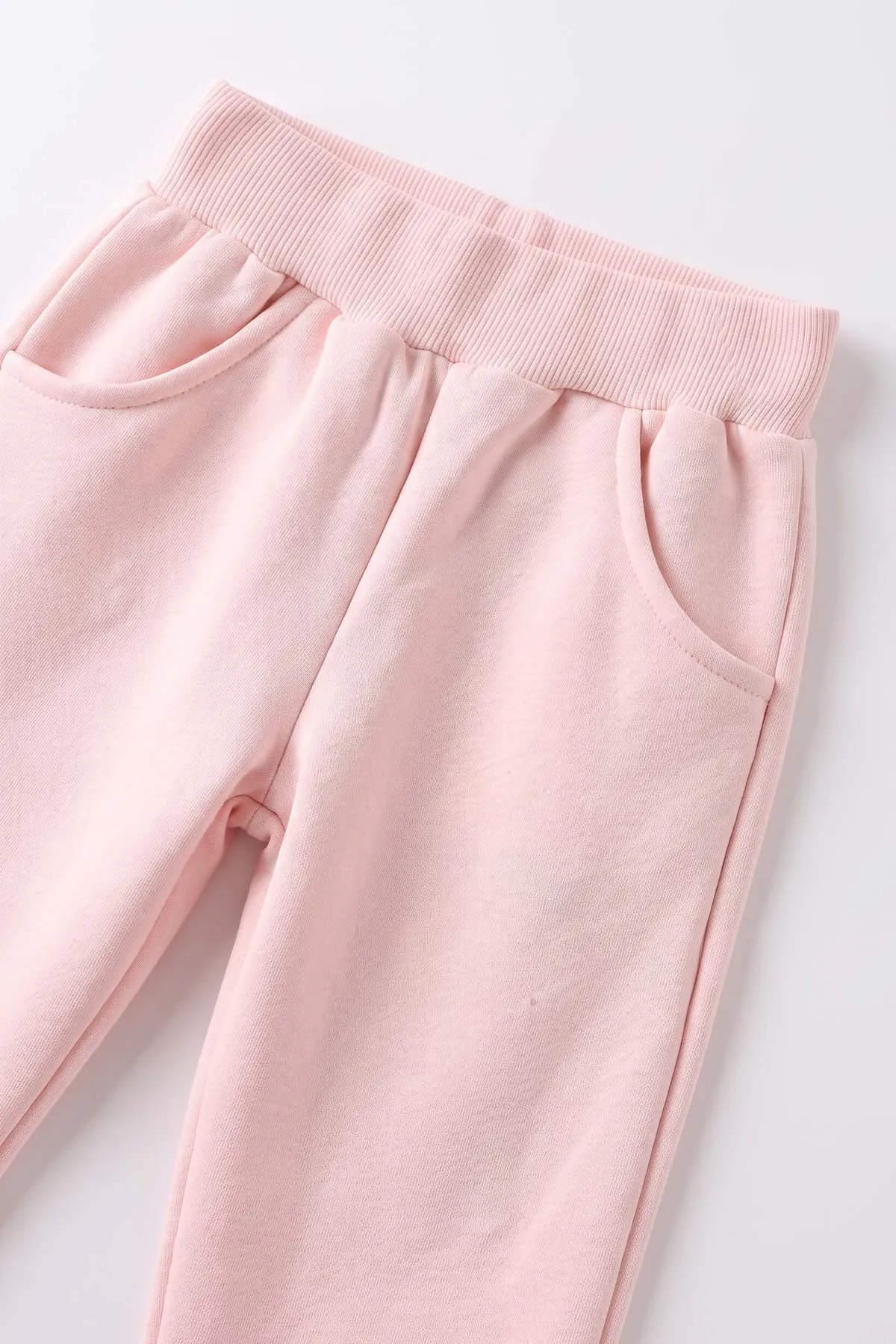 Pembe (1-5 Yaş) Papatyalı Kapüşon ve Fermuarlı 3 İp Şardonlu Kız Çocuk Kışlık Takım 487822