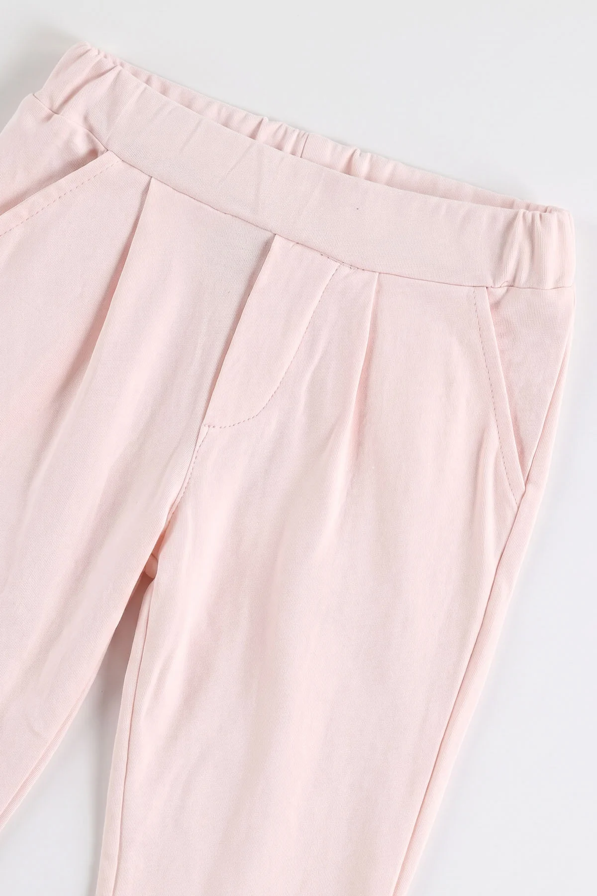 Pembe (1-5 Yaş) Parlak Şişme Yelekli 2 ip Kız Çocuk 3'lü Takım 473216