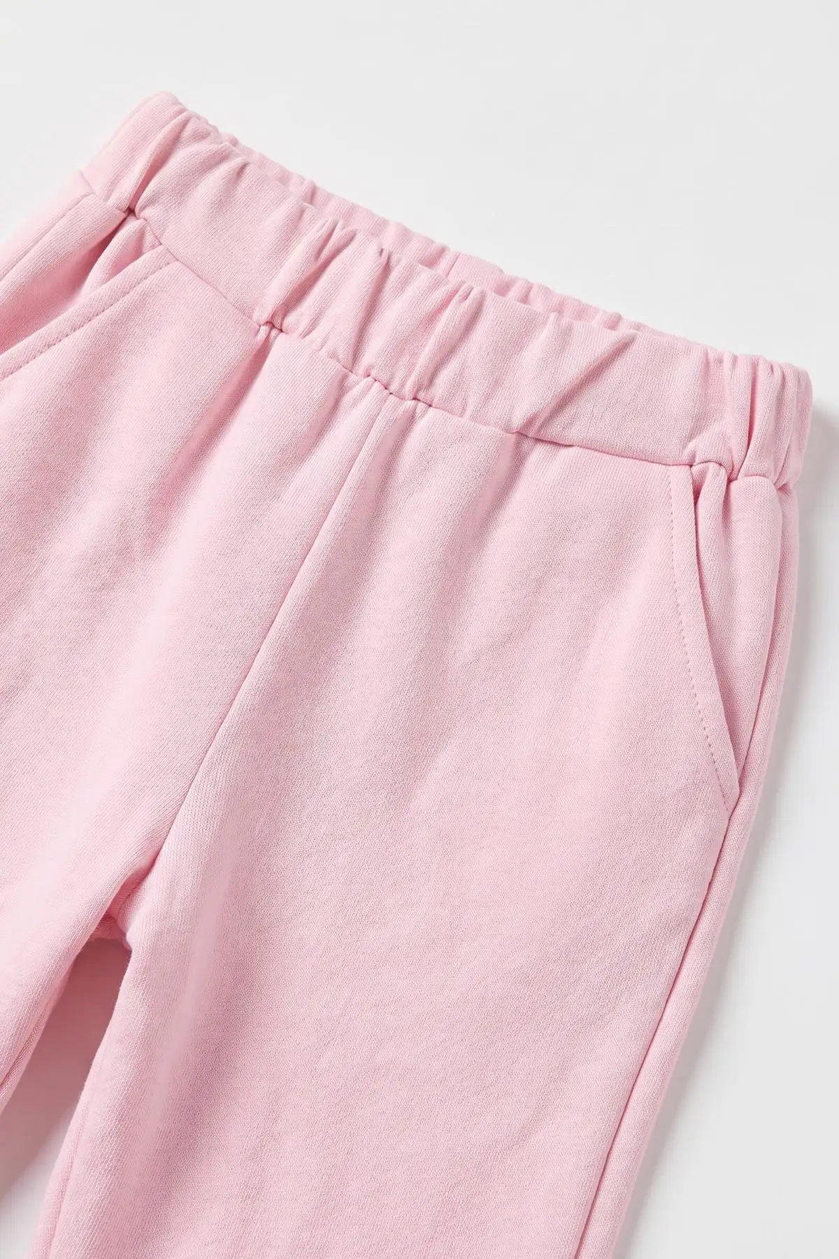 Pembe (1-5 Yaş) Süzene Kelebek Nakışlı Taşlı Kız Çocuk 2'li Takım 475700