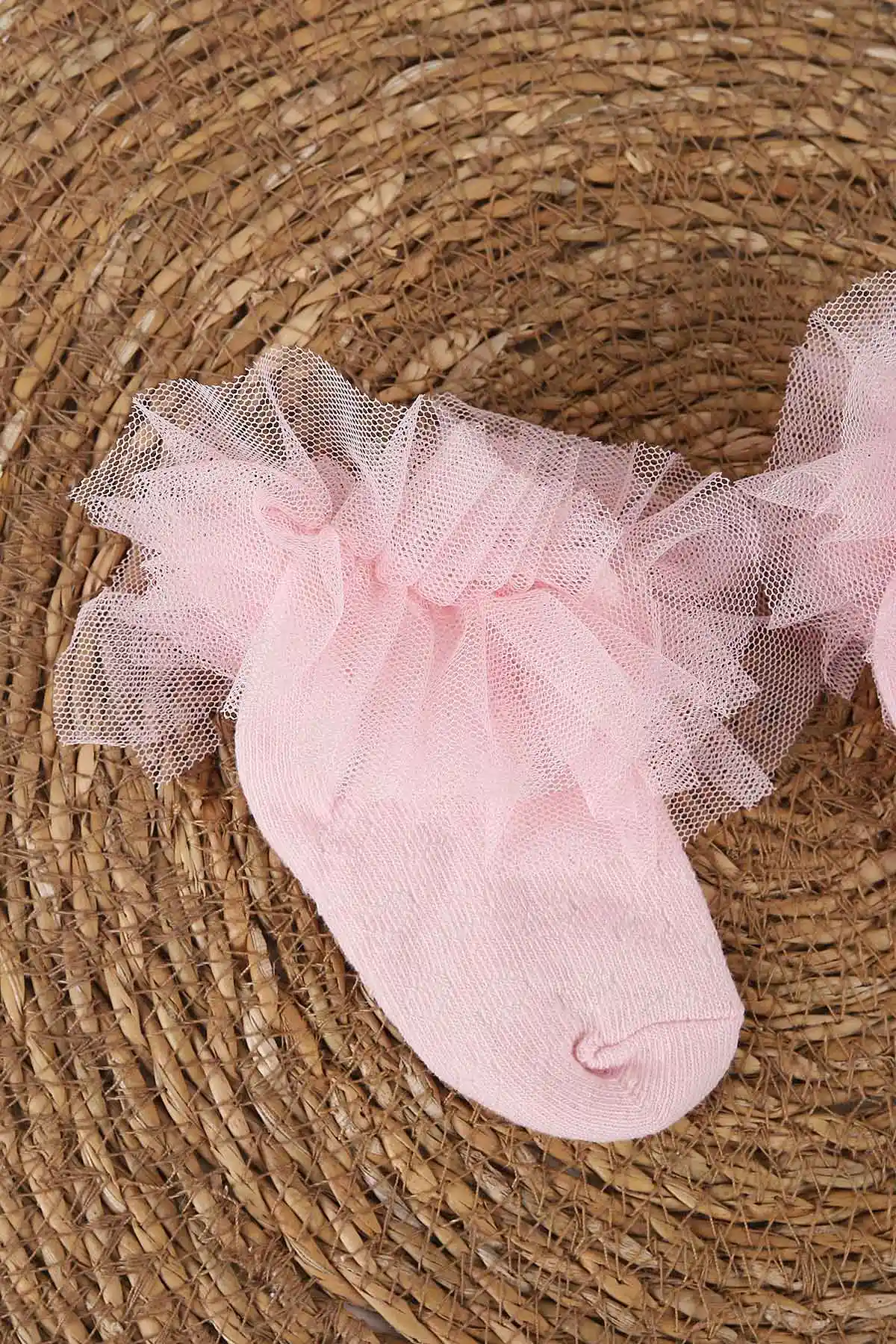 Pembe (1-6 Yaş )Tütü Model Kız Bebek&Çocuk Çorap 454534