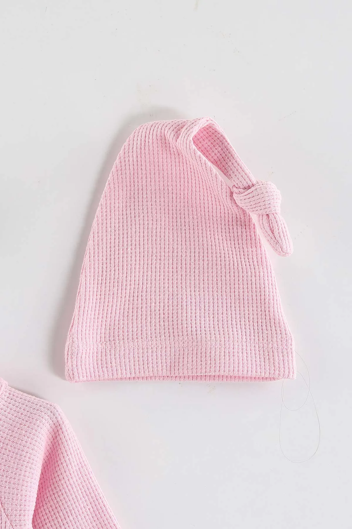 Pembe (1-9 Ay)Çiçek Nakışlı Fisto Detaylı Patikli Kız Bebek Tulum 434934
